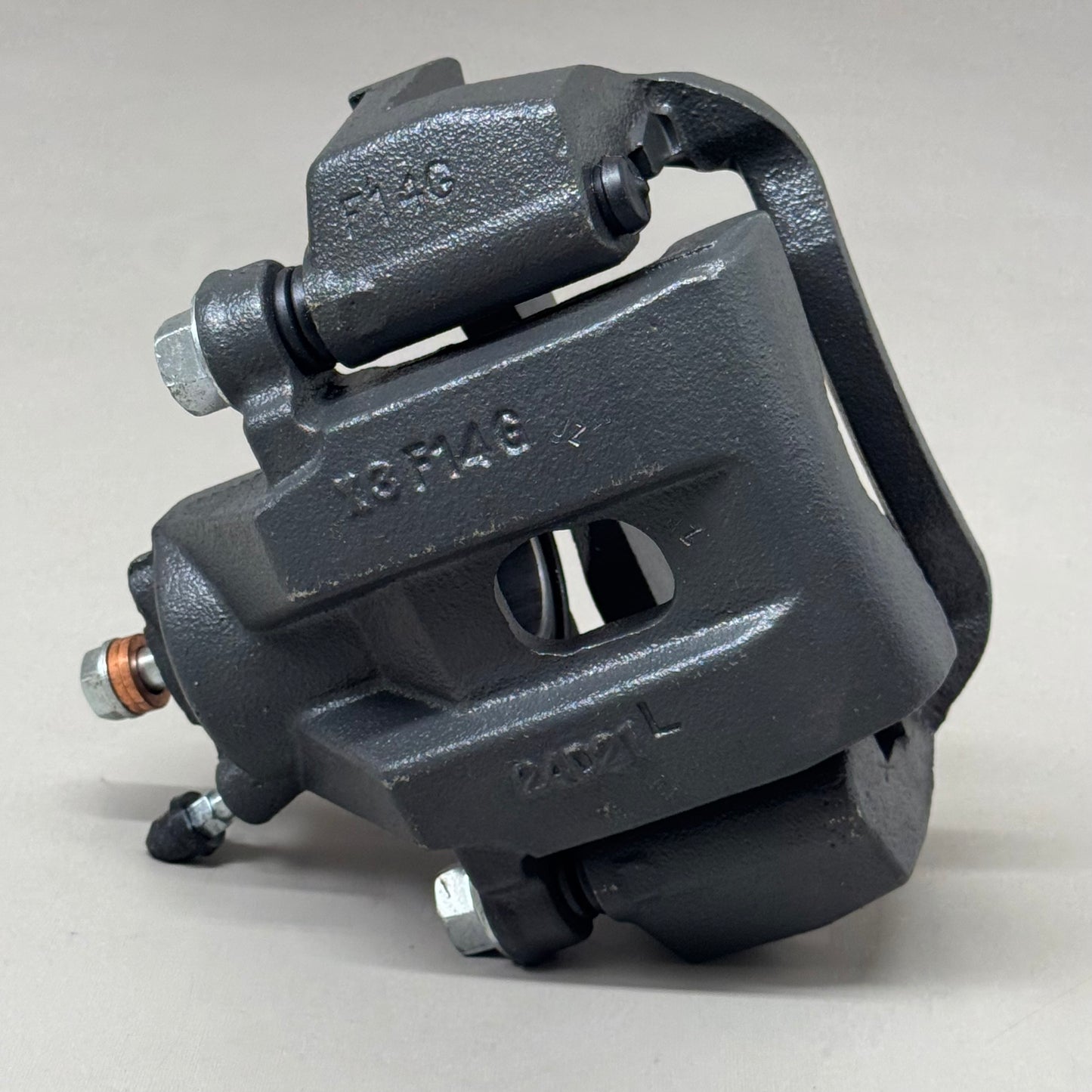 SILENT STOP Ultra Quiet Bracketed Semi Loaded Caliper Disc Brake 12-9396