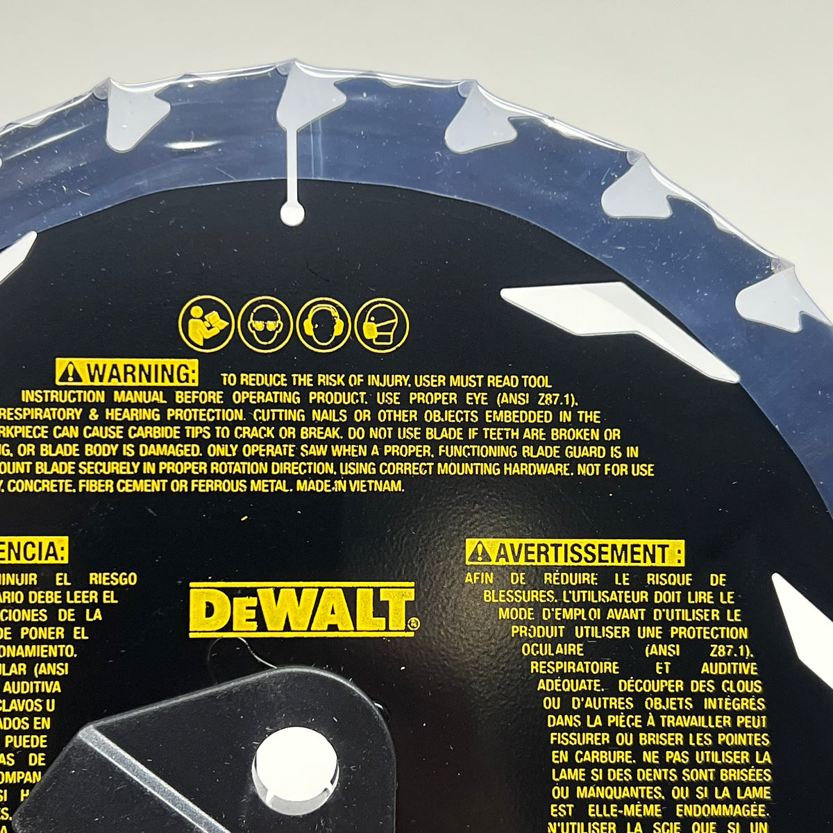 DEWALT (5 PACK) Elite Series Circular Saw Blade Demolition 7 1/4" DWAW|71424