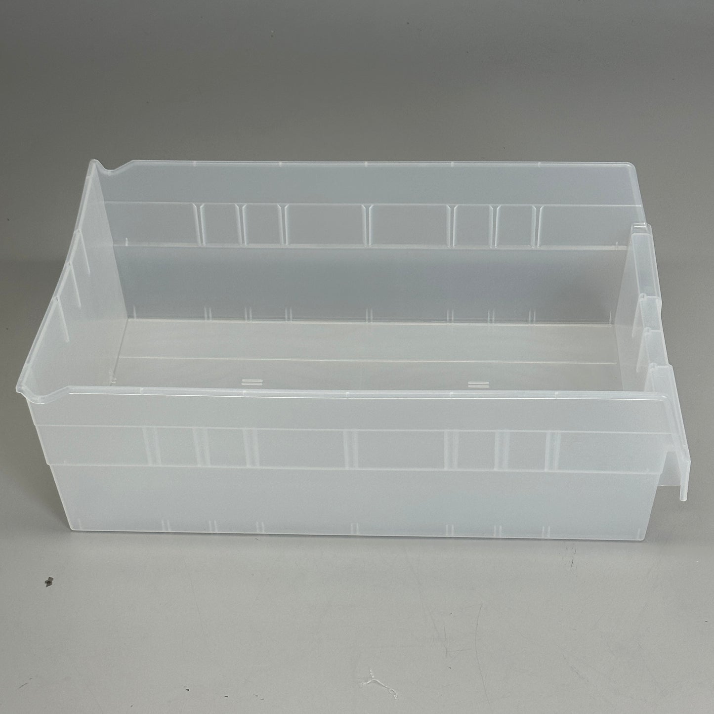 ORBIS Shelf BIN Clear 17 1/2 in x 8in x 11-1/8in SB1811-6SECLM