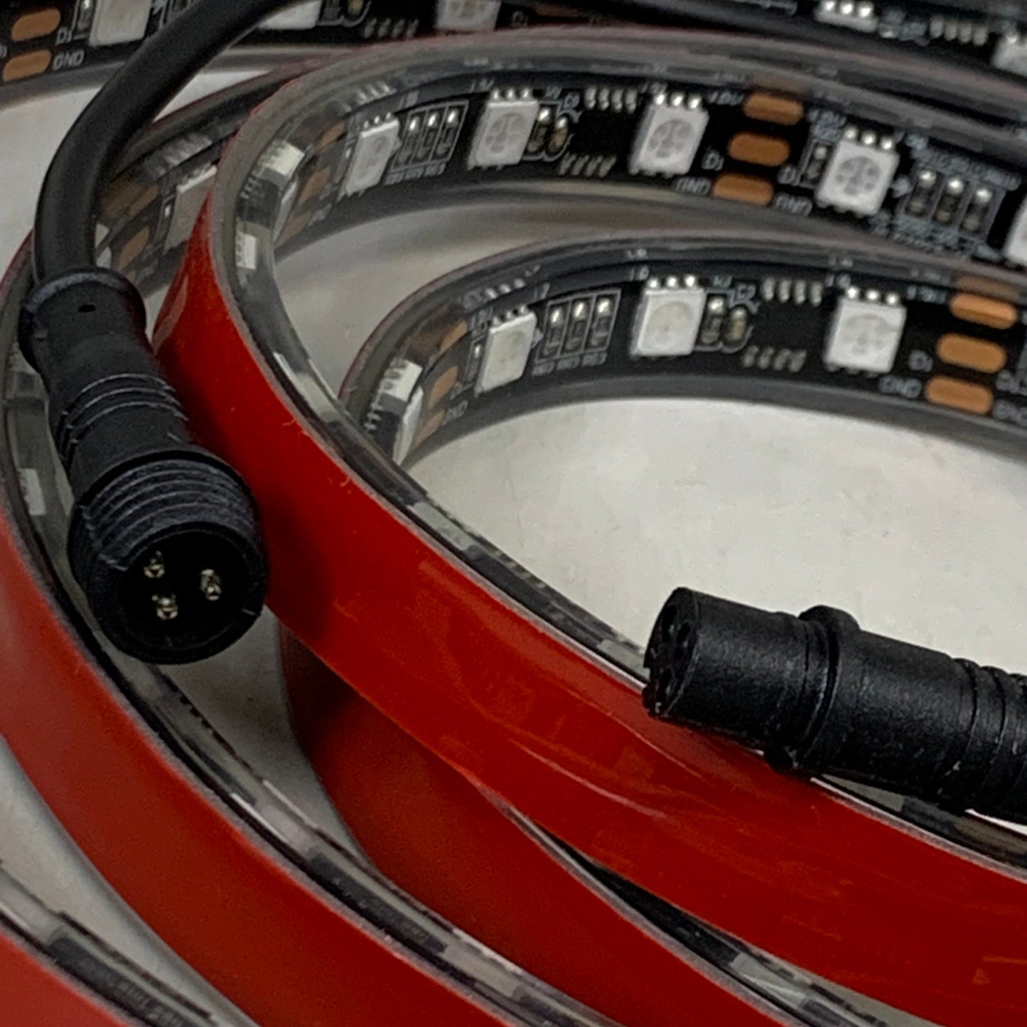 GENSSI (2 PACK) Vehicle Under-Glow LED Multicolor Strip 60" 60IN-SIDE-STRIP