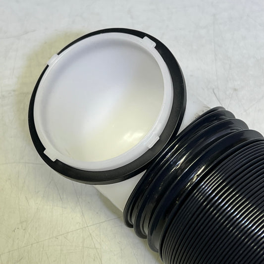 CAMCO Hassle Free Ready To Use Sewer Hose Kit 4-In-1 Adapter 10' Black 39551