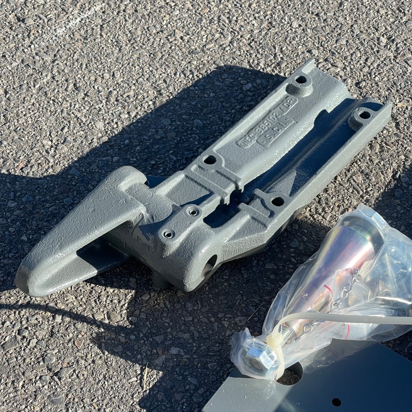 ZA@ Pallet of NATIONAL ELECTRIC GATE CO. Highway Crossing Gate Mechanism, Model 95? ~180 lbs J7051915806 (AS-IS)