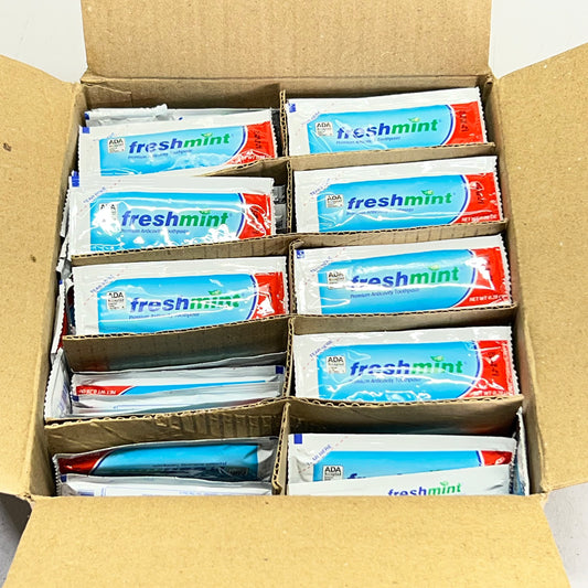 ZA@ FRESHMINT (250 PACK) Premium Anticavity Toothpaste TPADAP250 BB 08/26