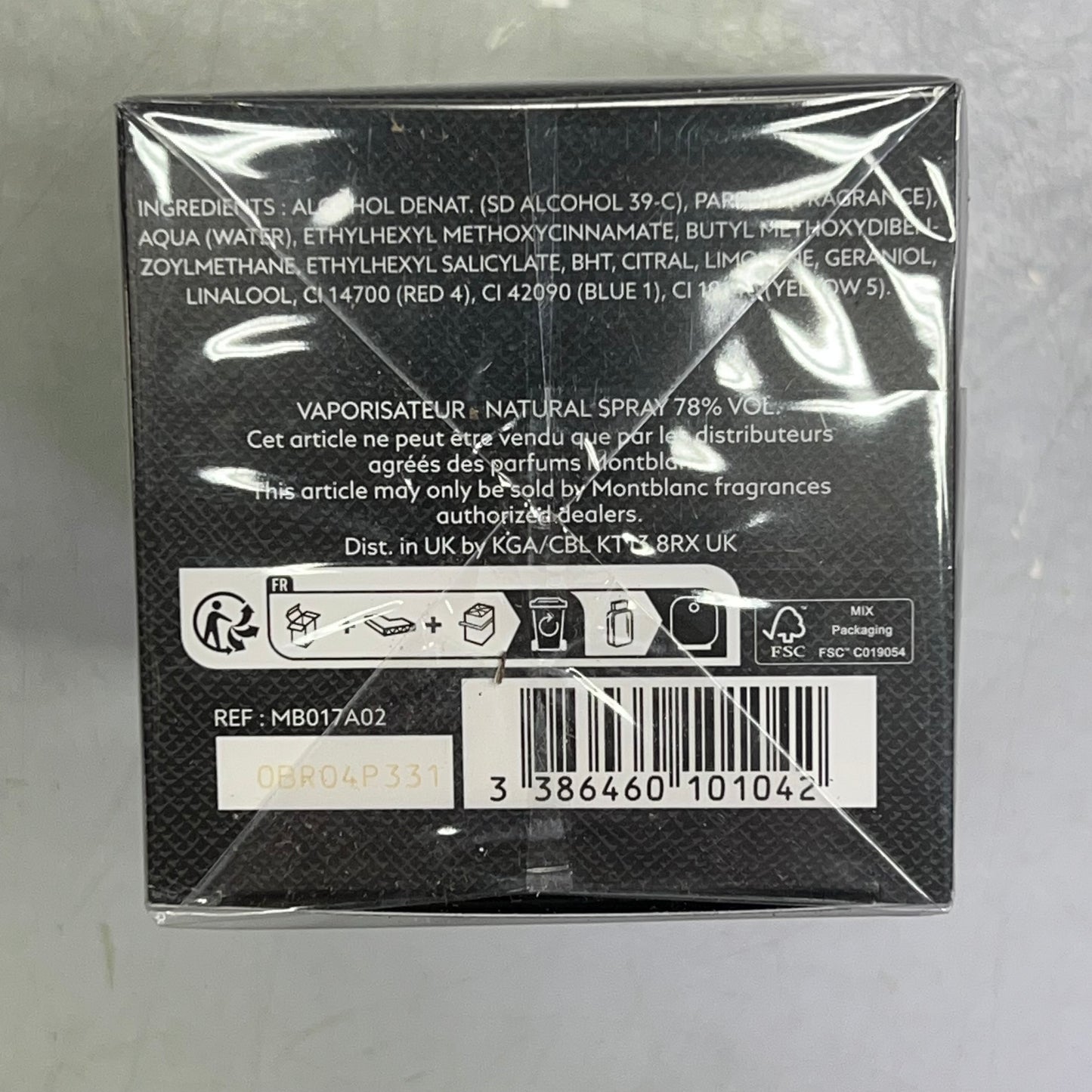 MONTBLANC Explorer Eau De Perfume Men's Cologne Woody Scent Type 2 fl oz