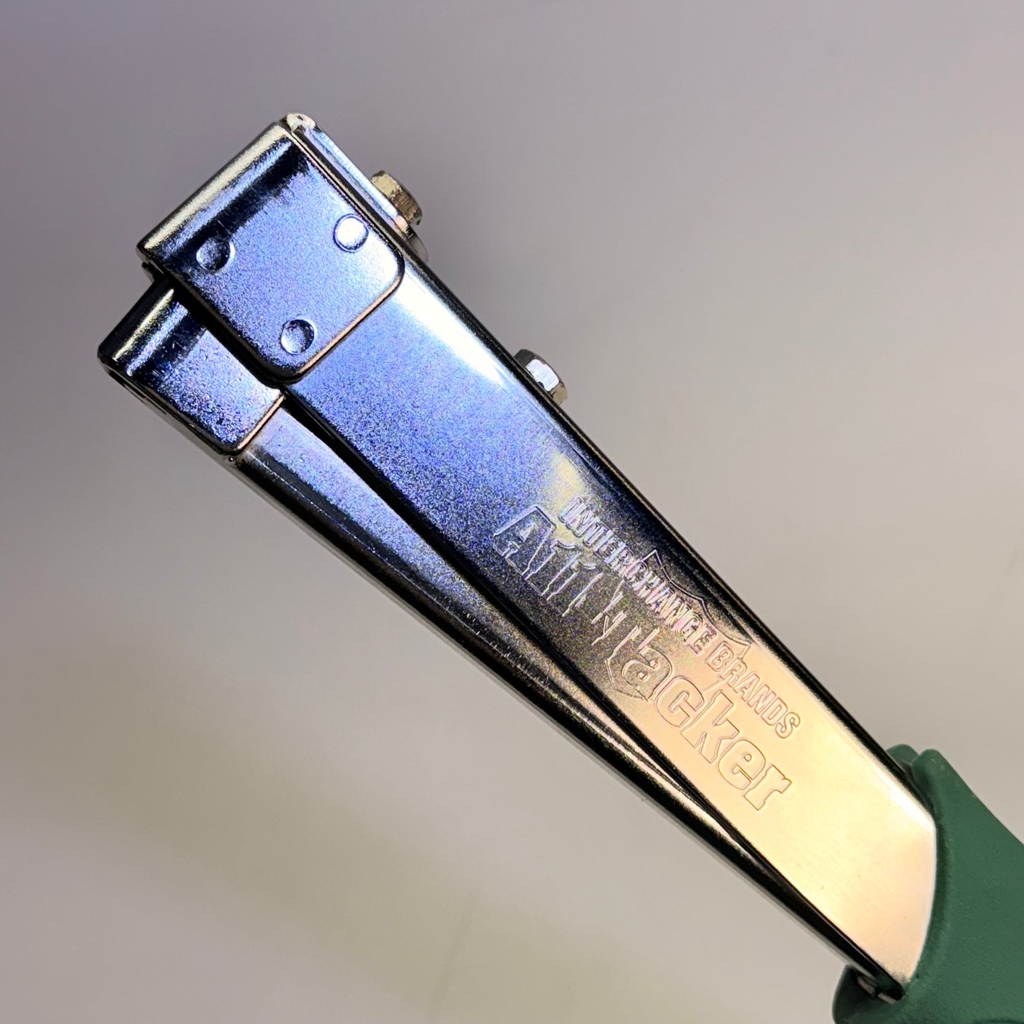 INTERCHANGE BRANDS Hammer Tacker ICB-A11 168 Staples Capacity Green 64210