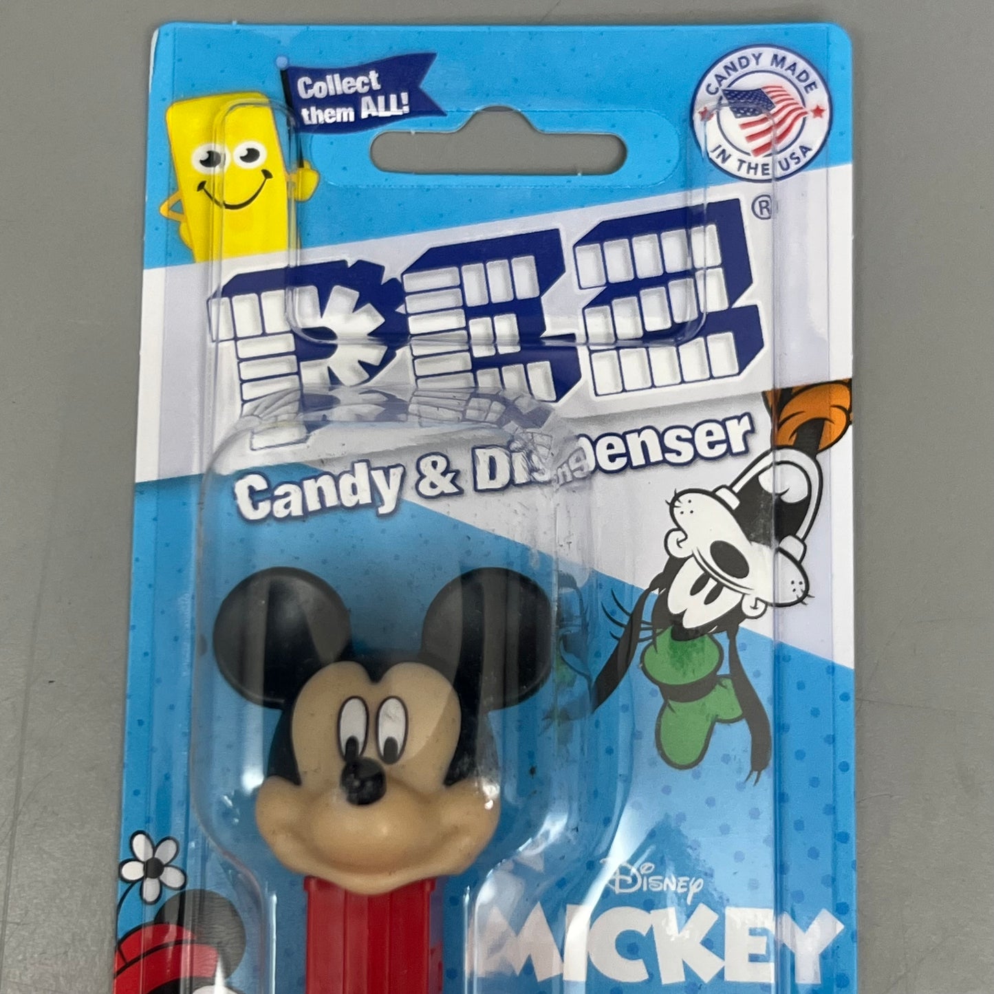 DISNEY PEZ Mickey Mouse & Friends (6 PACK) Candy & Dispenser 039853 BB 11/29