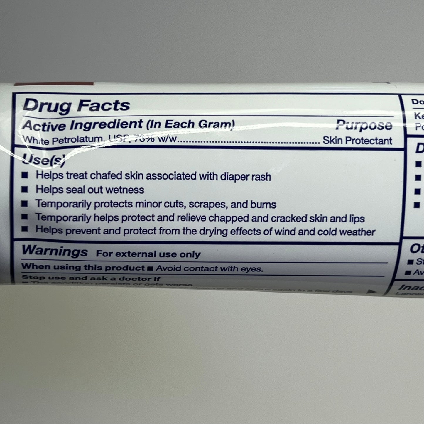 ZA@ DYNAREX (2 PACK) Vitamins A&D Ointment Diaper Rash & Skin Protectant 4oz BB 04/28 D