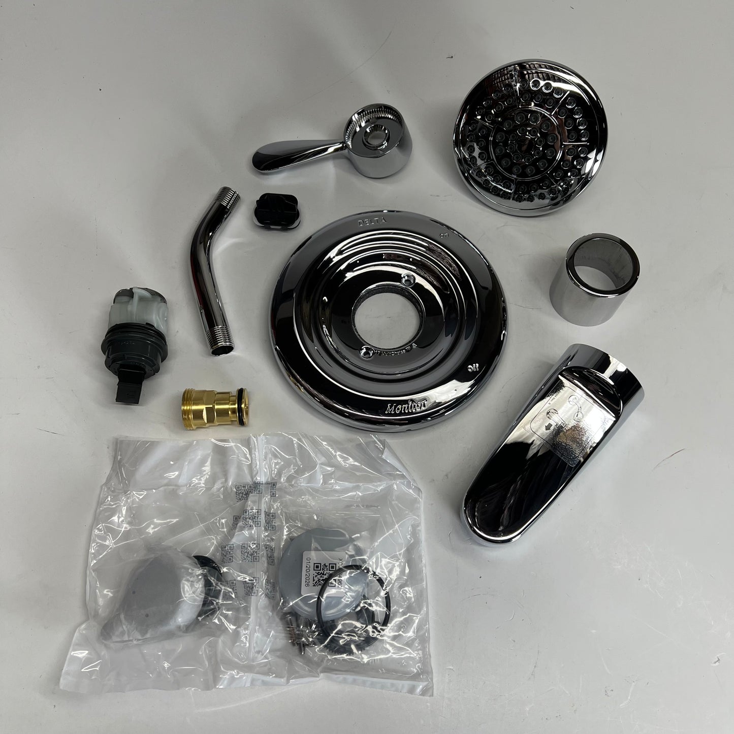 DELTA Monitor 17 Series Tub & Shower Trim Water Efficient  Chrome T17430