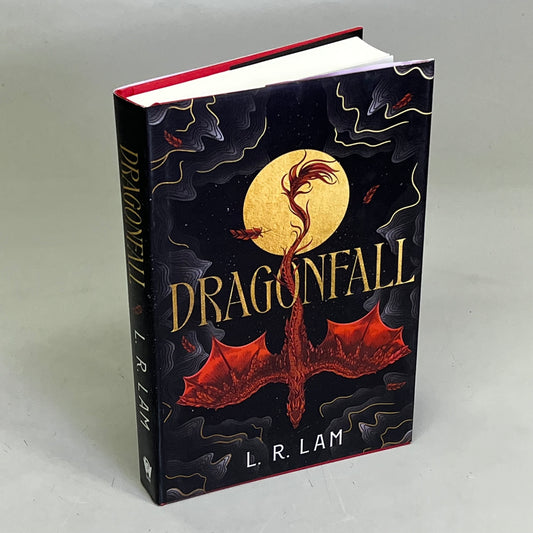 DRAGON FALL Fantasy Book 1 Of 2 Dragon Scales By L. R. Lam Hardback Book
