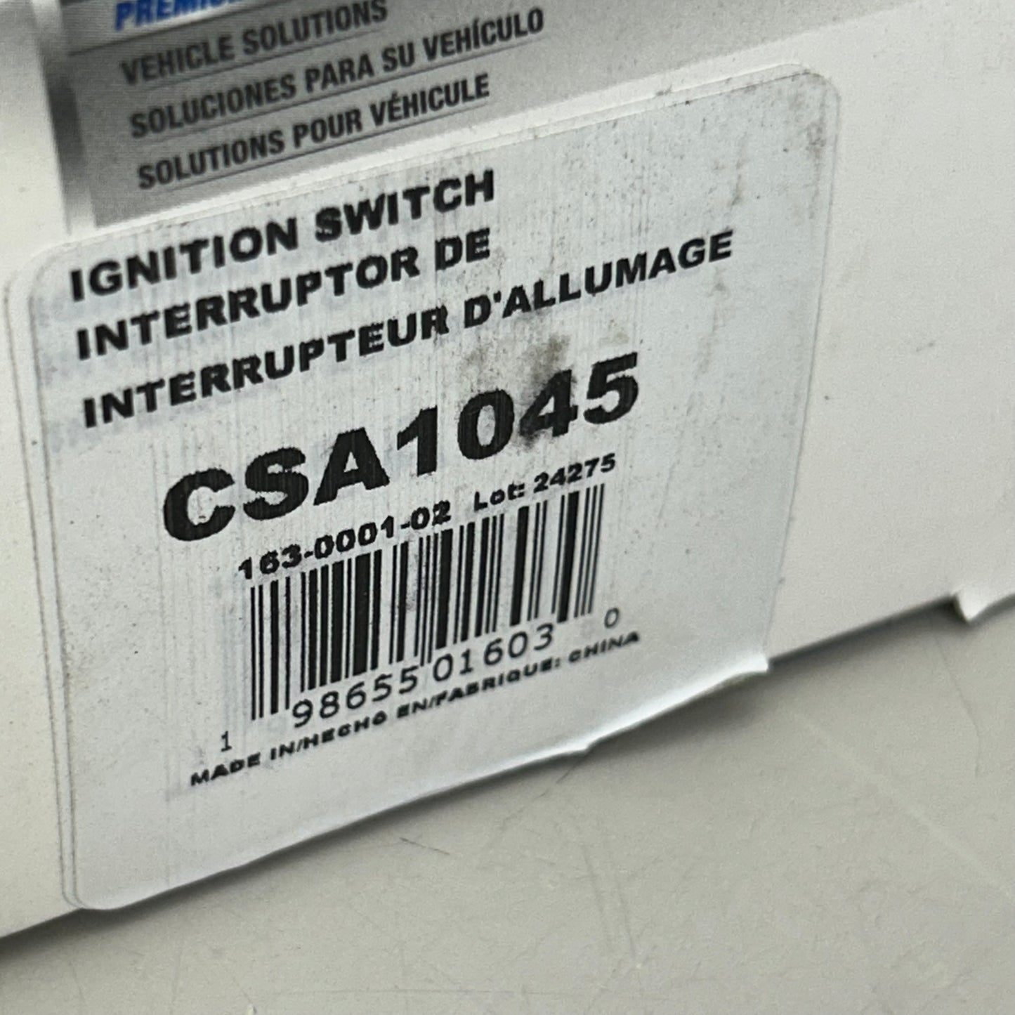 CARQUEST Ignition Switch Interruptor Replacement Part CSA1045
