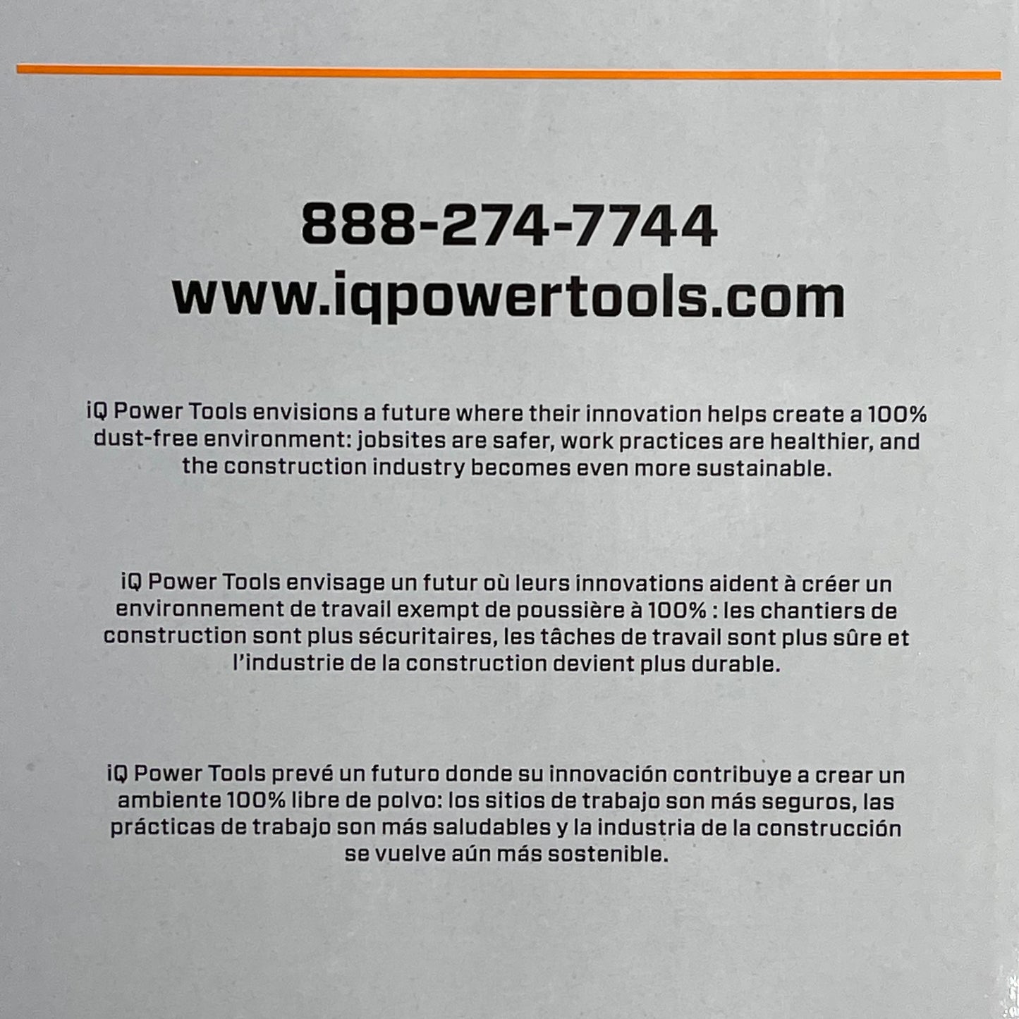 IQ POWER TOOLS Q-Drive Arbor Hard Material Blade For IQTS244 10" T10-060P-QD-HM