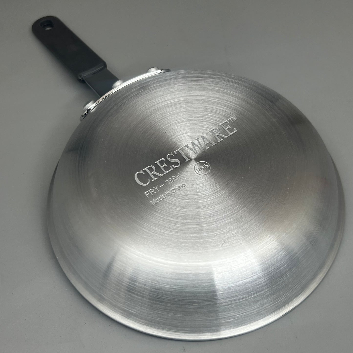 CRESTWARE Fry Pan (2-PK) 8" FRY08SH Aluminum Teflon (New)