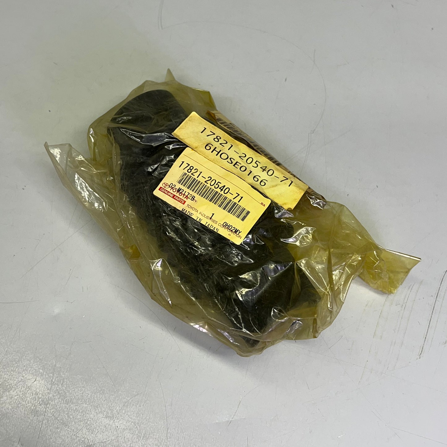 TOYOTA Genuine OEM Air Clean Hose for Forklift Black 17821-20540-71