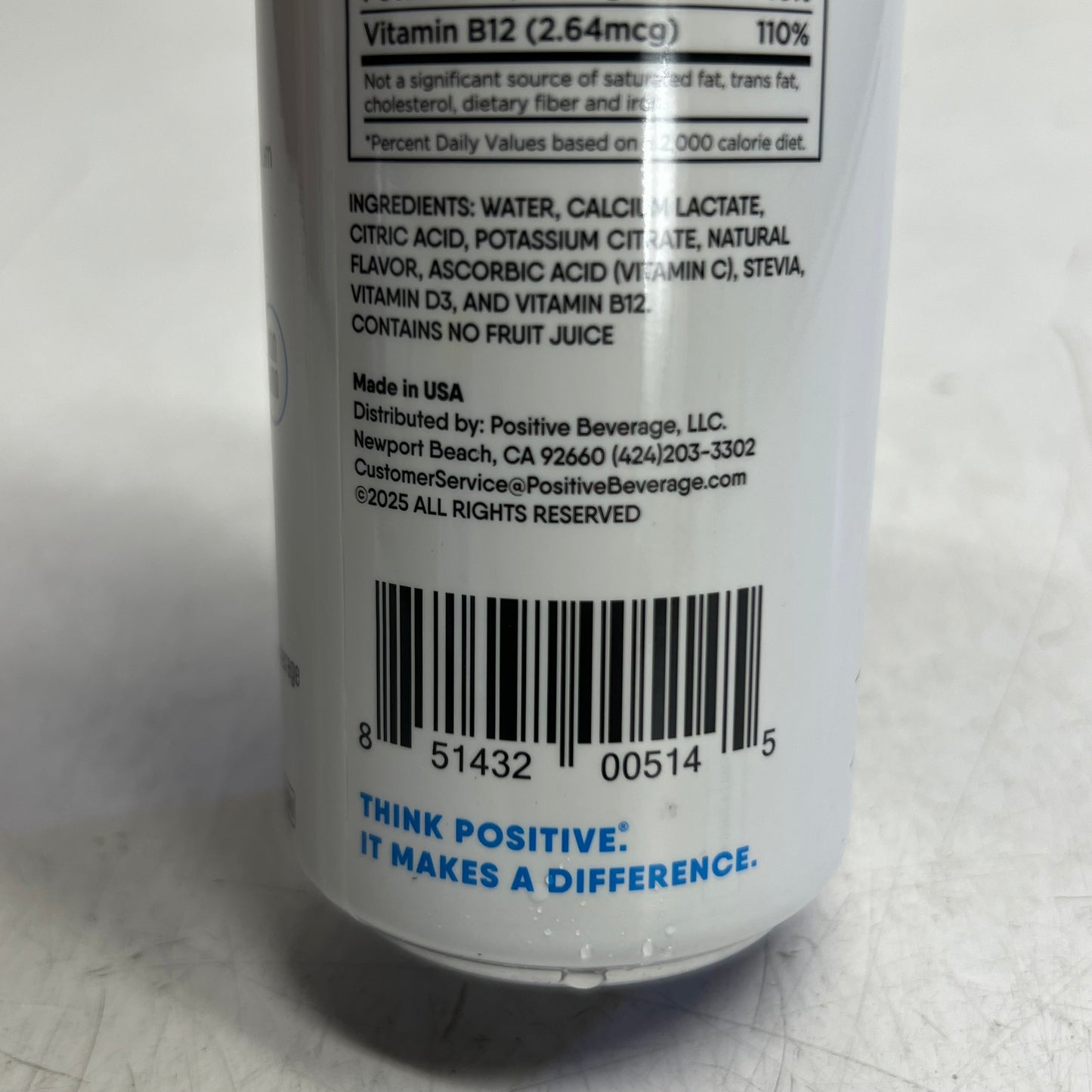 ZA@ POSITIVE (24 PACK) Hydration Orange Oasis 12 fl. oz. BB 08/26