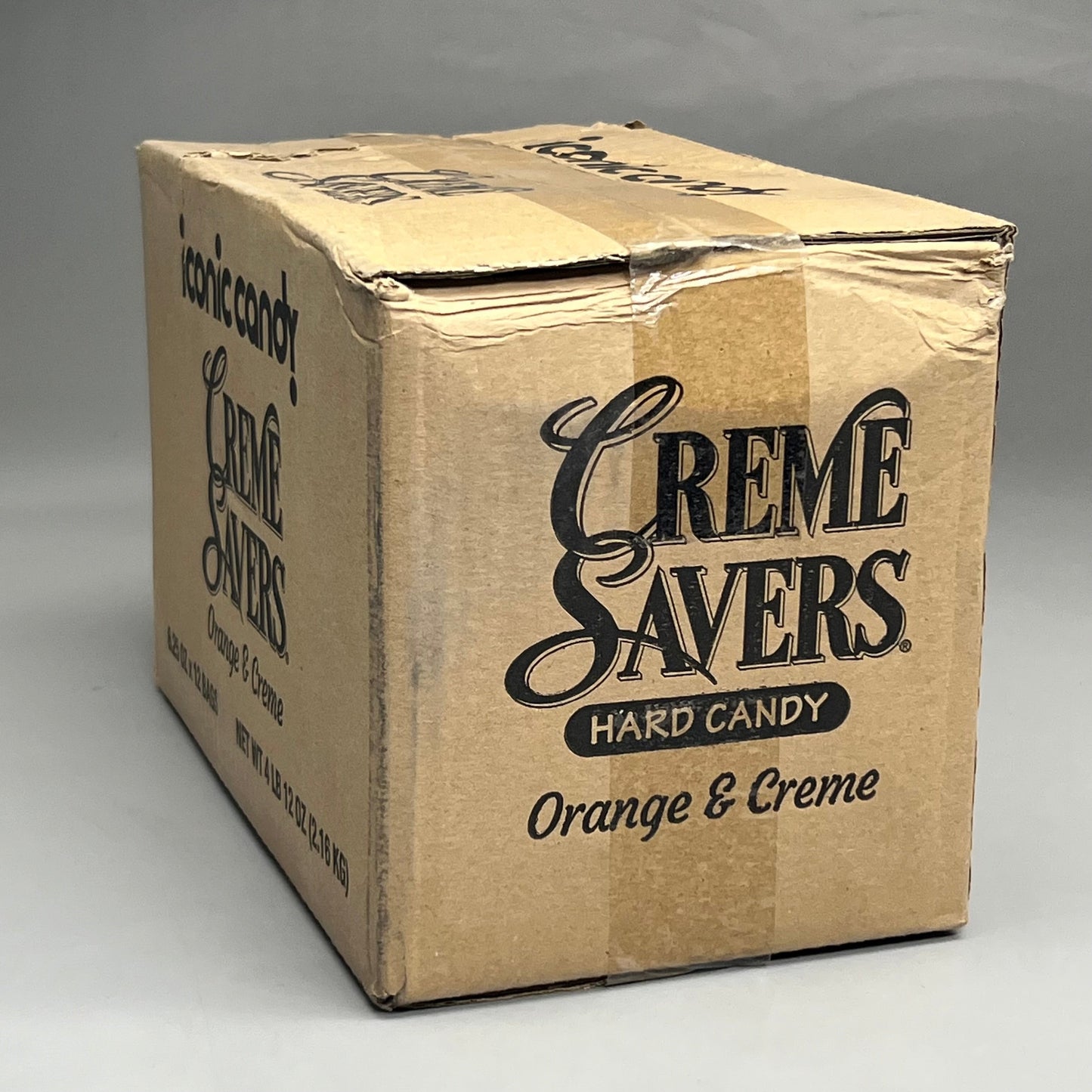 CREME SAVERS (12 Bags) Orange & Creme Hard Candy 6.25 oz BB 03/26