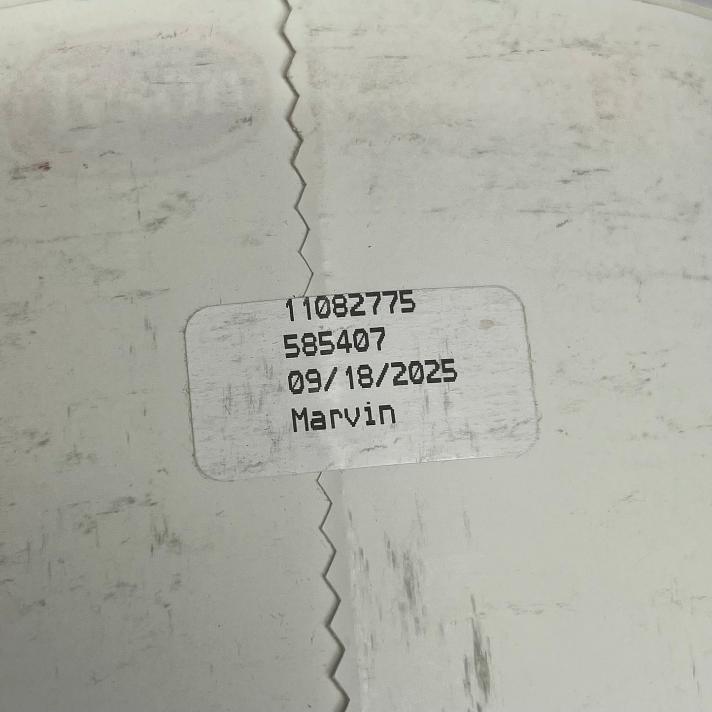 ZA@ TYSON CHICKEN (500 LABELS) Sticker Labels 8"x4" White 11086272