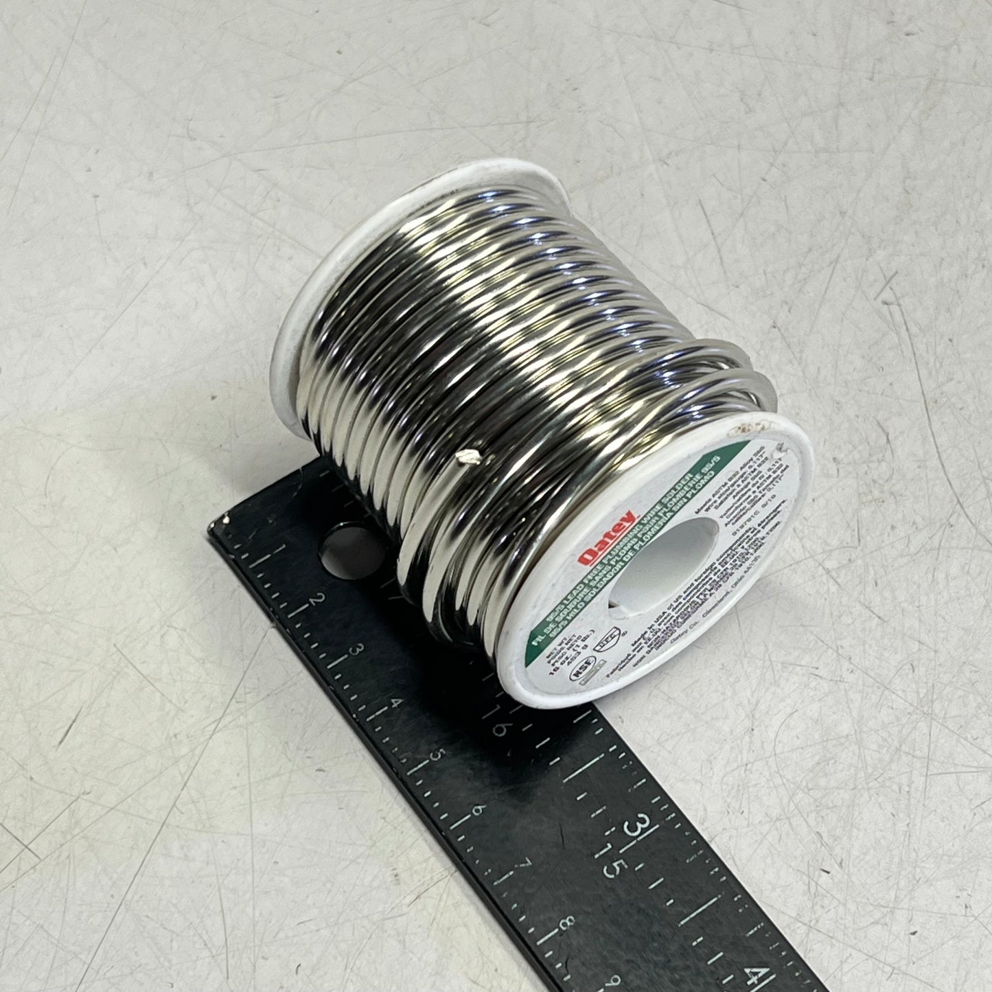 OATLEY Lead-free Plumbing Wire Solder 95/5 Lead-free Solid 1 lb 16 oz 22018