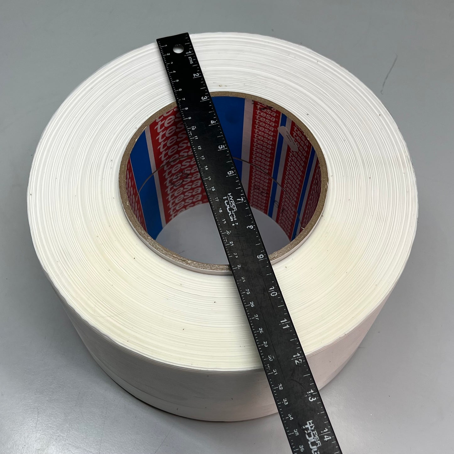 TESA Tear Tape Aggressive Adhesive 19991.25 Yds x 0.2" White 53490-00004-10