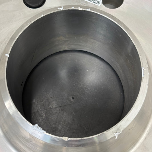 UNKNOWN 3" RAISED FACE BUTT WELD 8 BOLT FLANGE 316 STAINLESS (New)