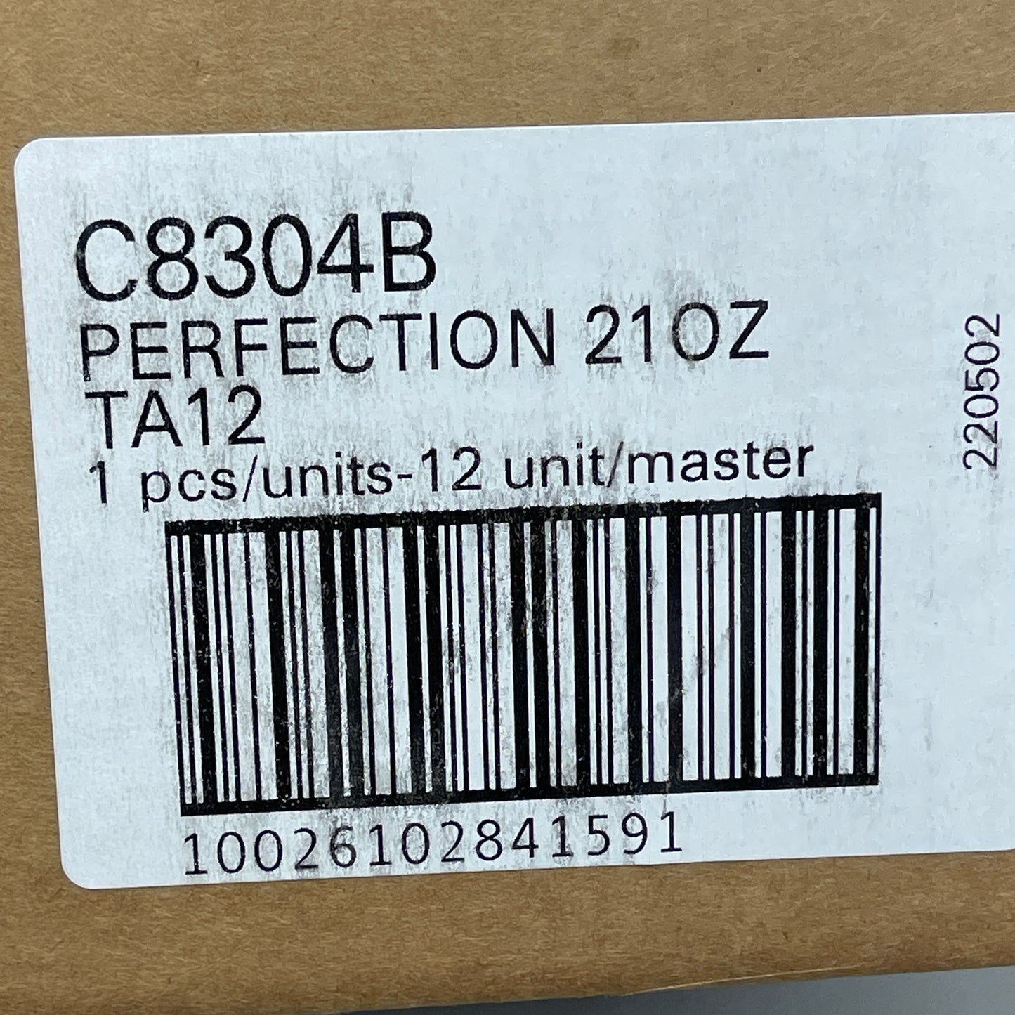 ZA@ ARCOROC (12 PACK) Perfection Stemless Wine Glass 21 oz Clear, Made in USA! C8304 I