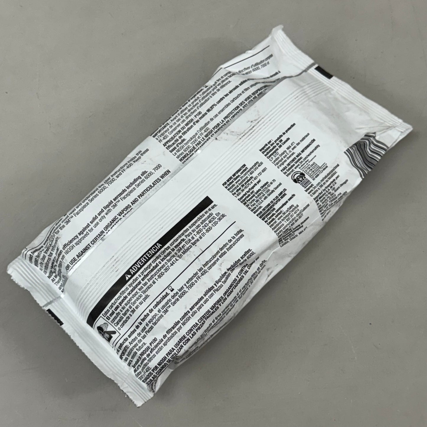 3M NIOSH (2 Cartridge Per Package) Organic Vapor Cartridge/ Filter  Pink 60921