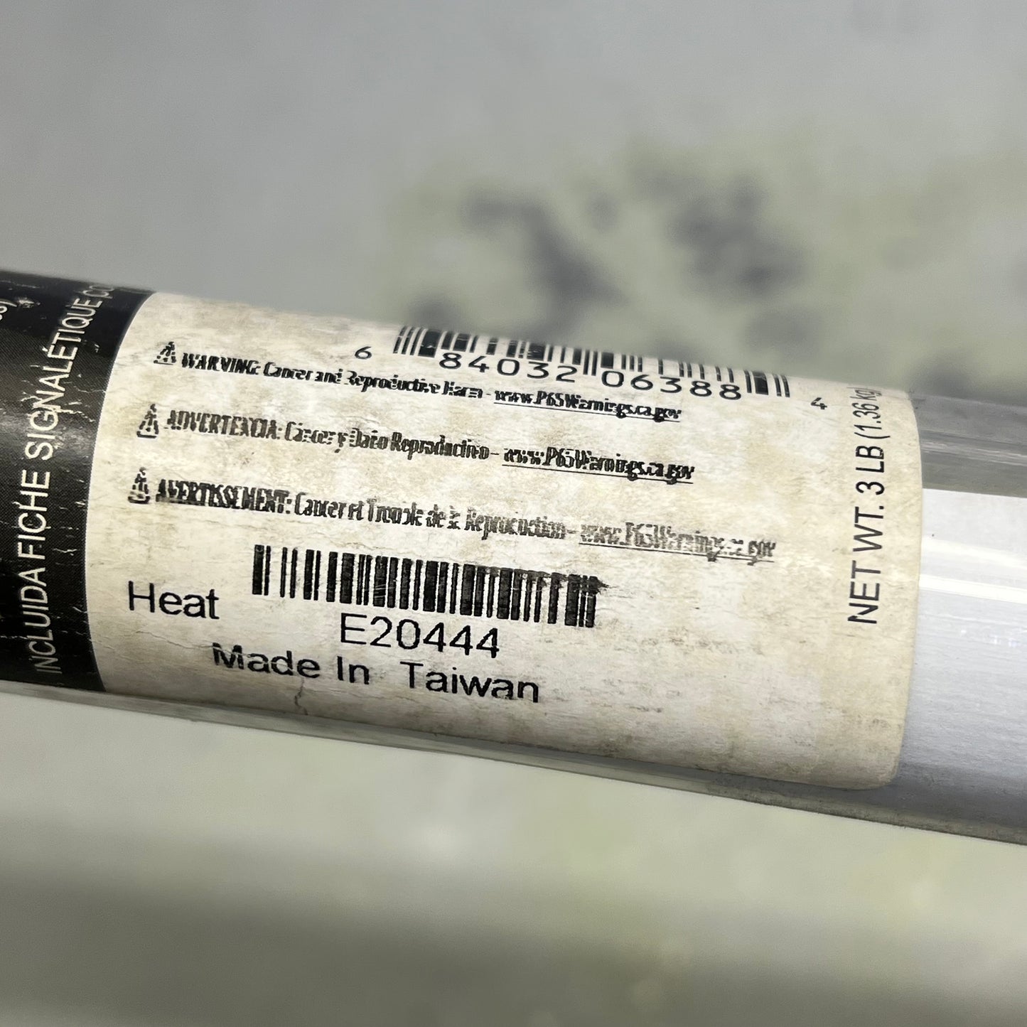 HARRIS (10 LBS) 316L Stainless Steel TIG Welding Rod 3/32" X 36" Silver 316LT50