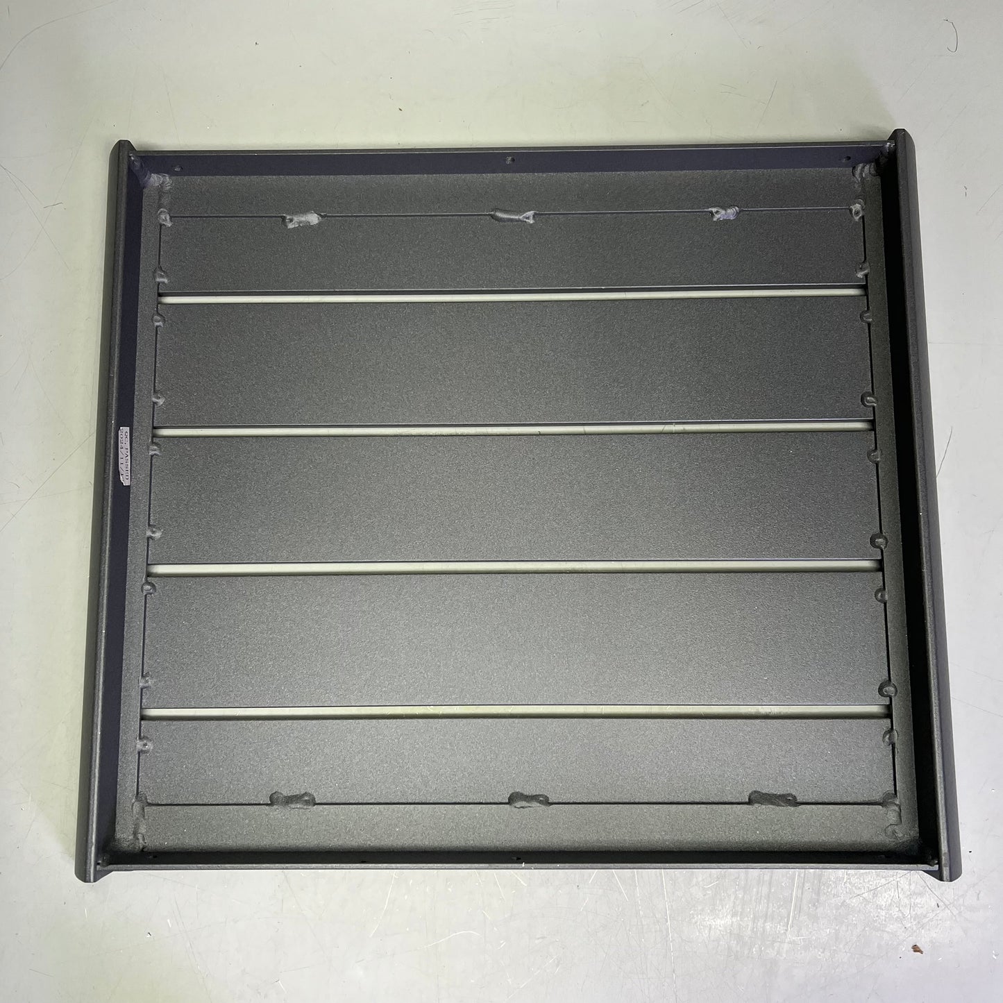 GROSFILLEX Sunset Square Low Outdoor Table 20"Heather Grey US040288 (AS-IS)