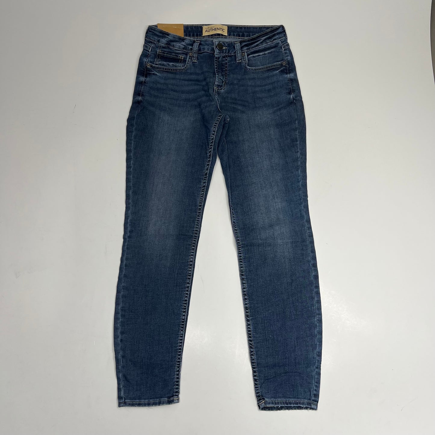 JAG The Curvy Mid Skinny Jeans Women's Sz 10/L29 Medium Wash LA93101AU312