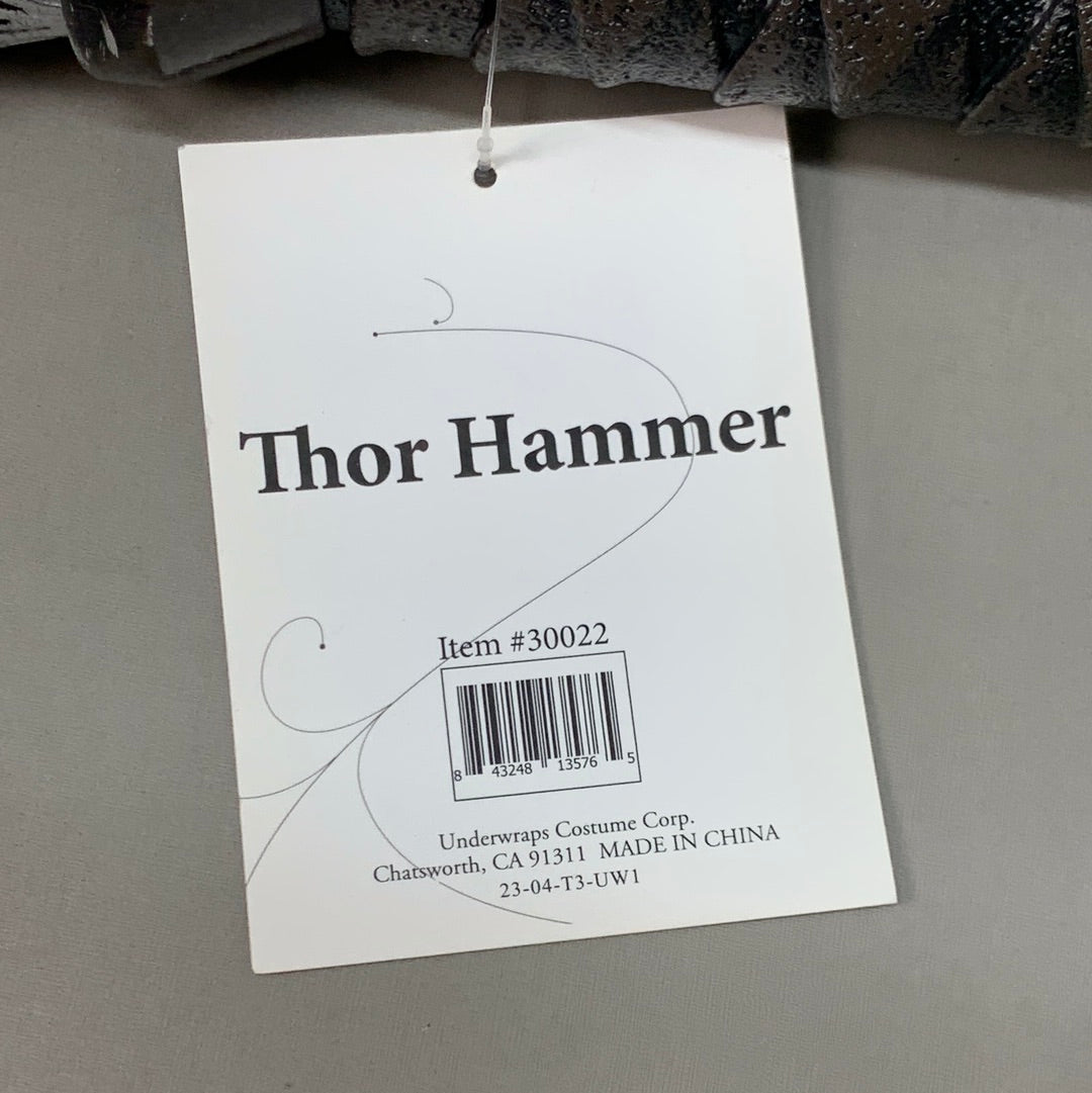 UNDERWRAPS (2 PACK) Norse God Thor Hammer Vikings Prop 21" in Length 30022