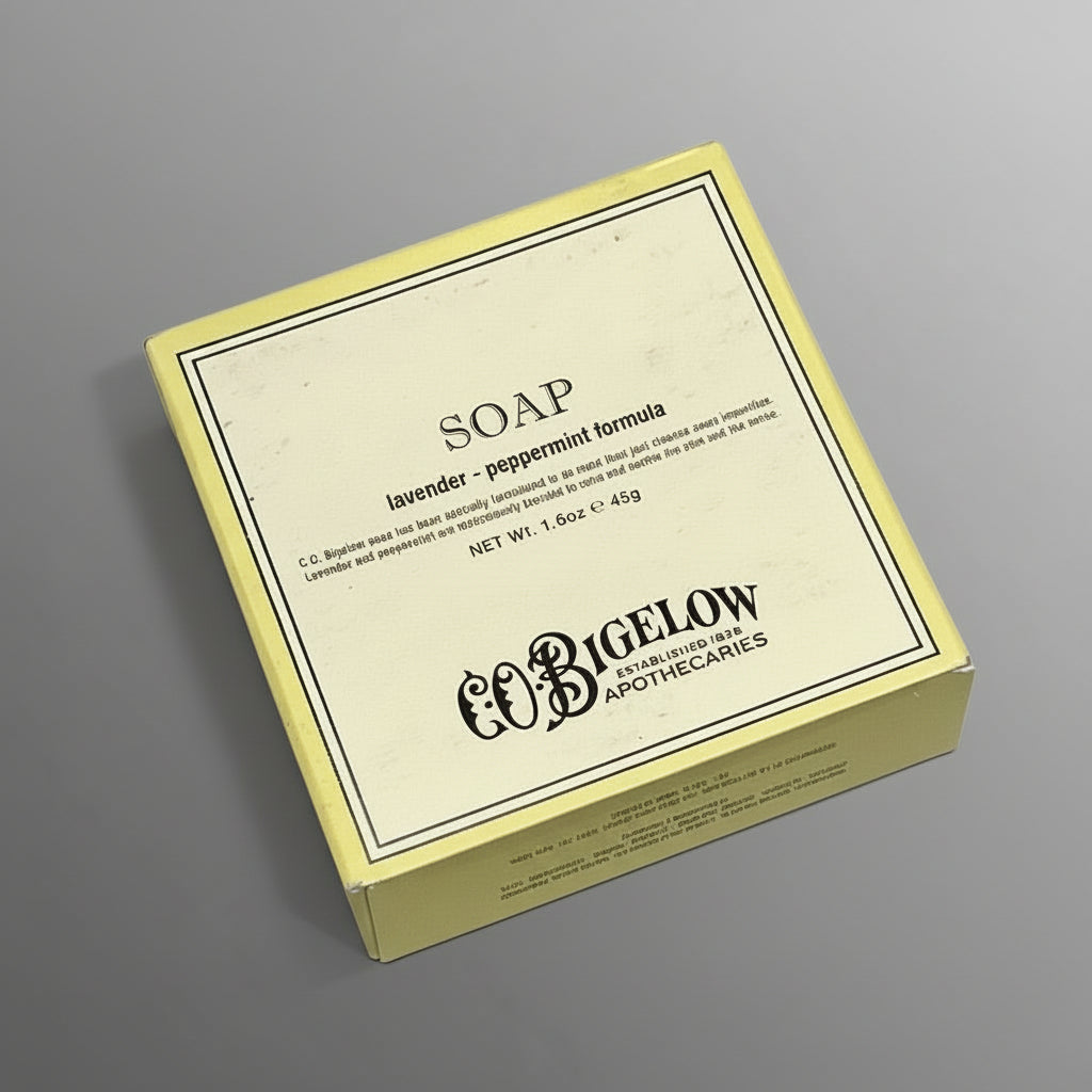 C.O. BIGELOW APOTHECARIES (12 PACK) Lavender Peppermint Formula Bar Soap 1.6oz