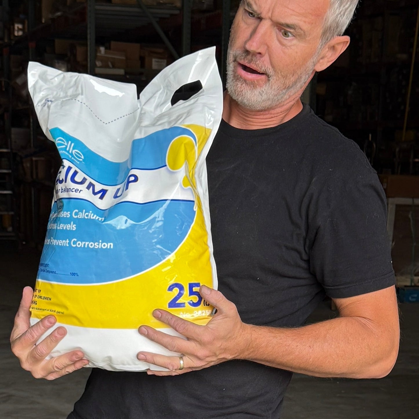 ZA@ ROBELLE (25 Lb Bag) Calcium Up Pool Water Balancer (Raises Hardness Levels) 2825B I