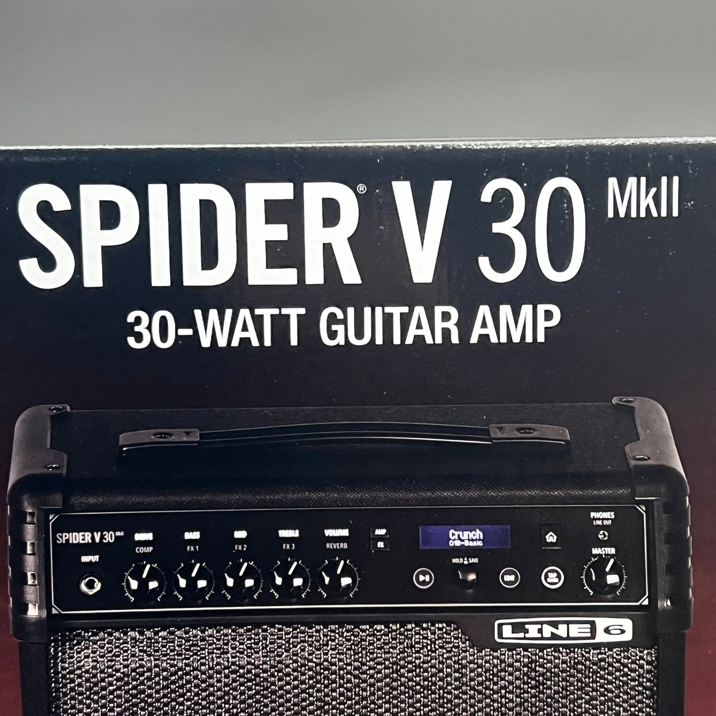 LINE 6 Spider V 30 MKII 30W Guitar Combo Amp Black