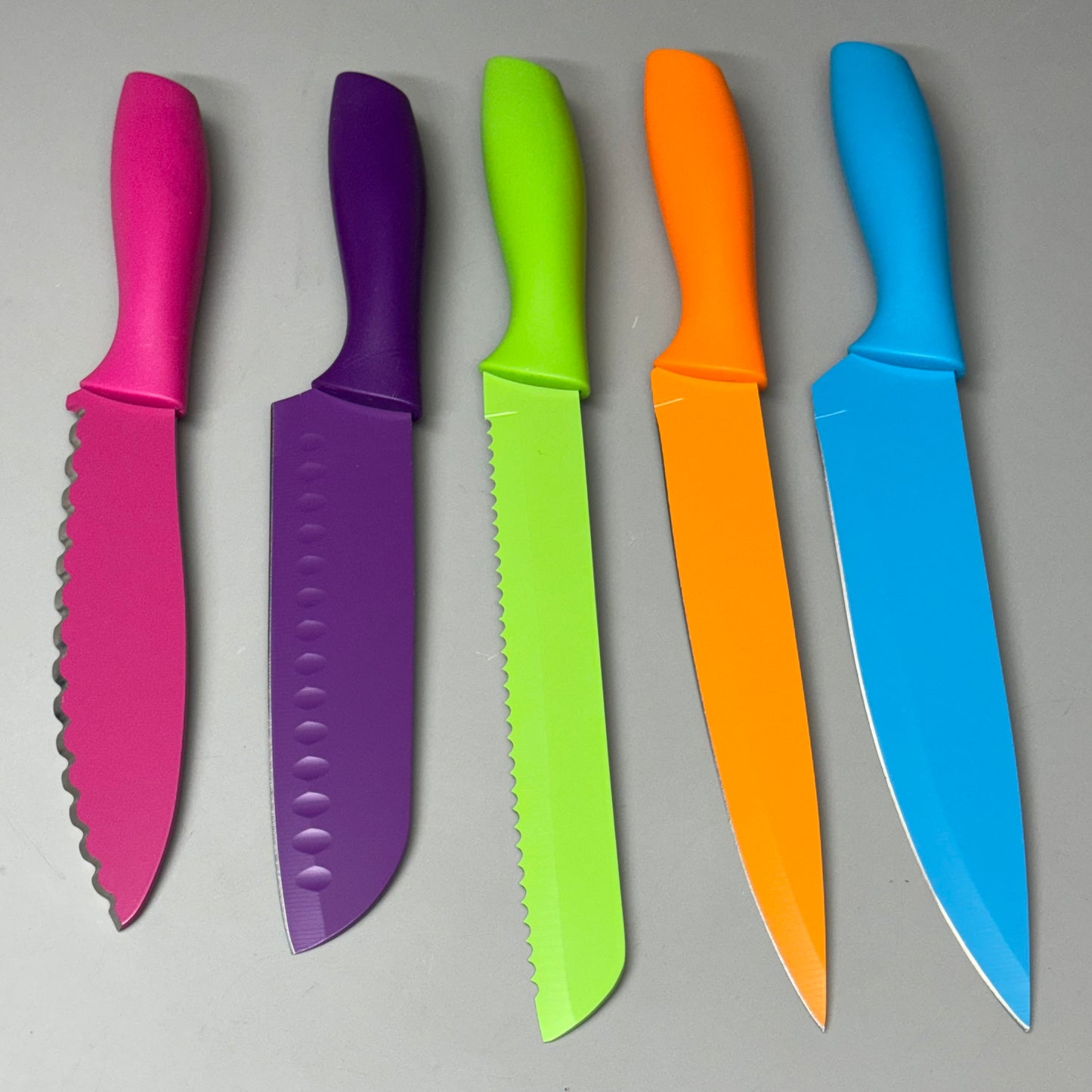 10 Pack Set of Cutlery Colorful Knife Set SIQ-P002127