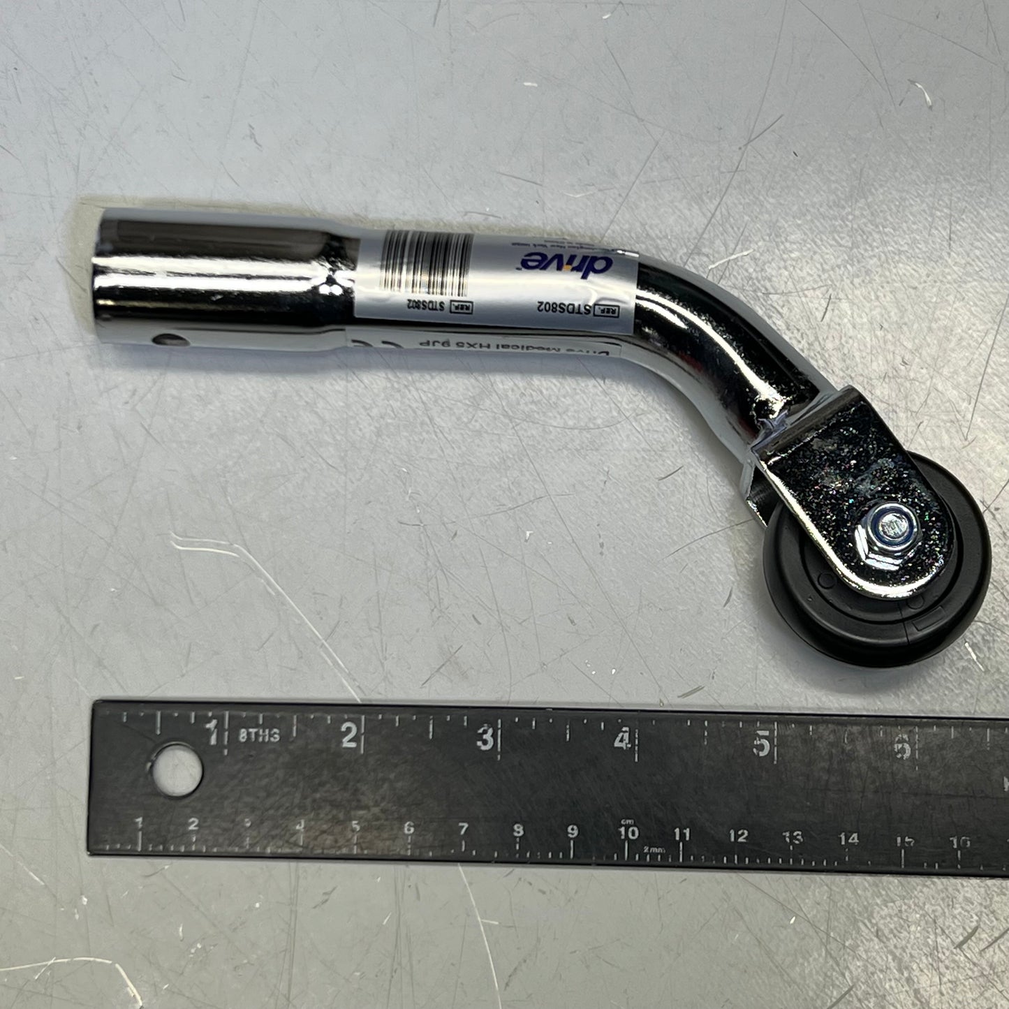 DRIVE (2 PACK) Anti Tipper With Wheels Chrome STDS802