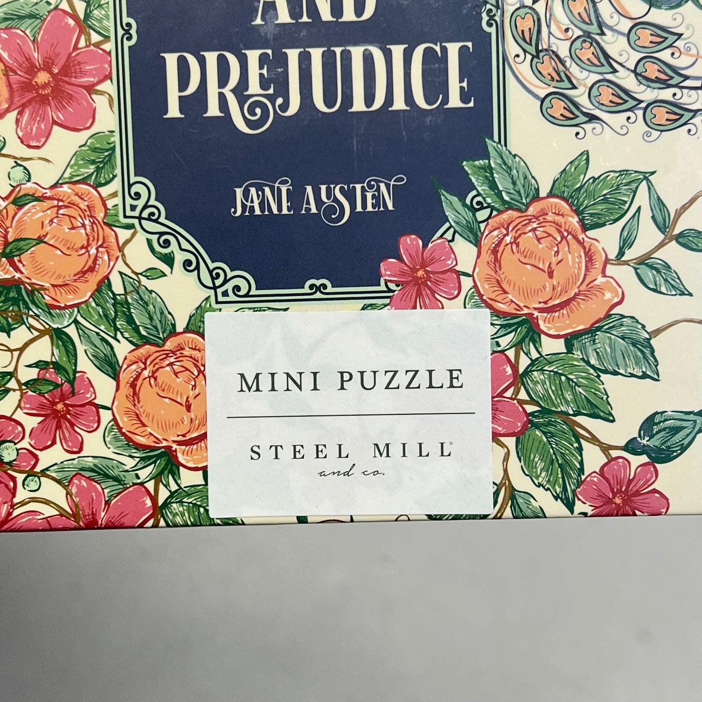 STEEL MILL GIFTS (2 PACK) Mini Book Puzzle Pride & Prejudice  5"x4" 259282