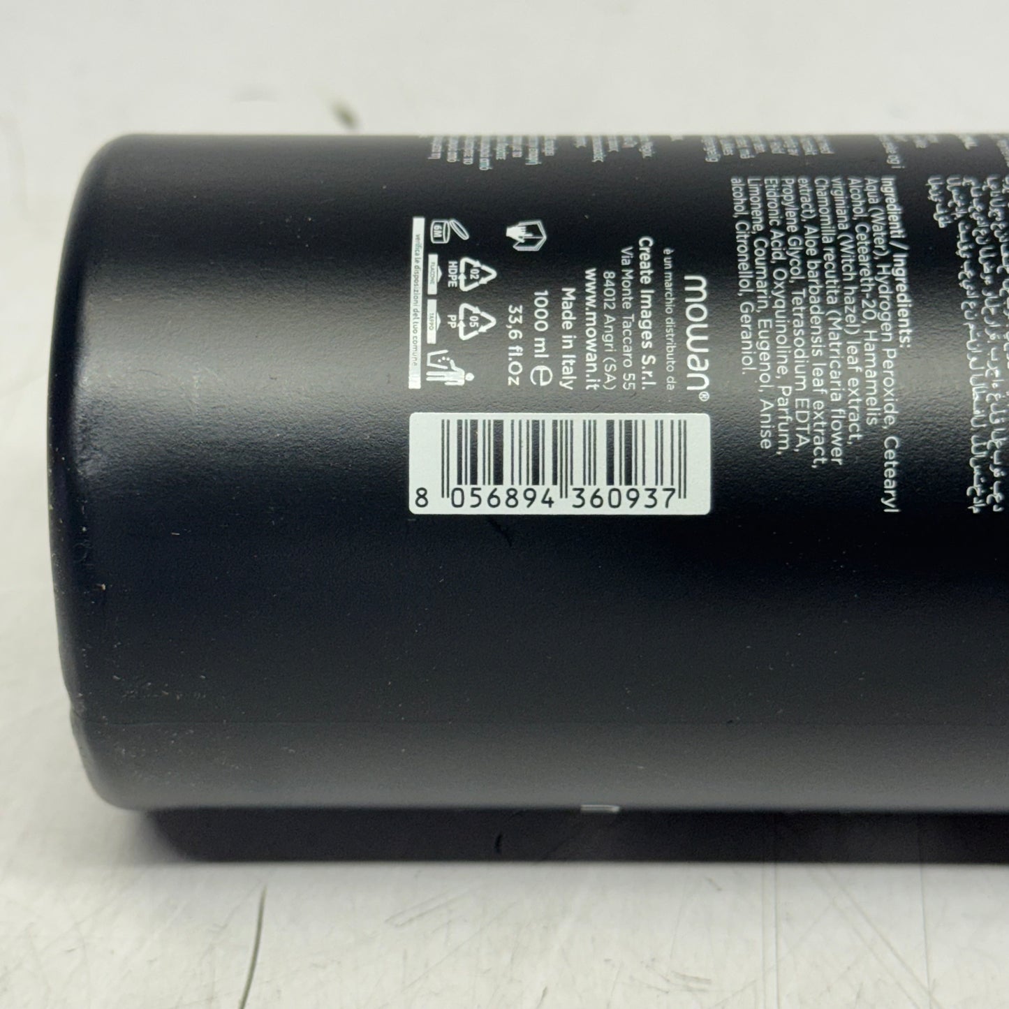 MOWAN MEGIX DEV Cream Developer 12Vol 3.6% with Keraveg-18 33.6 fl oz.