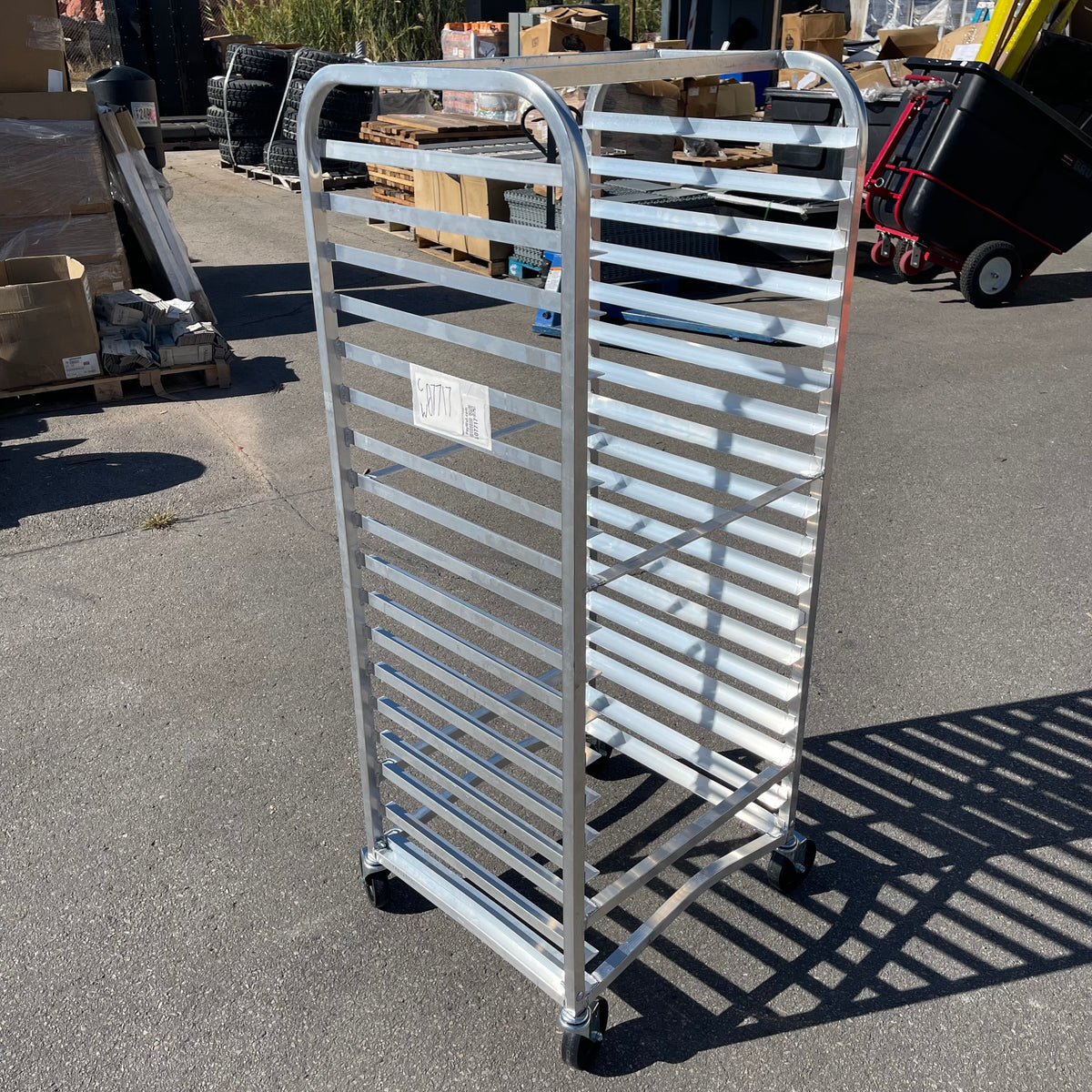 CHANNEL Donut Screen Rack 23"x24"x63" Aluminum 548A (A)