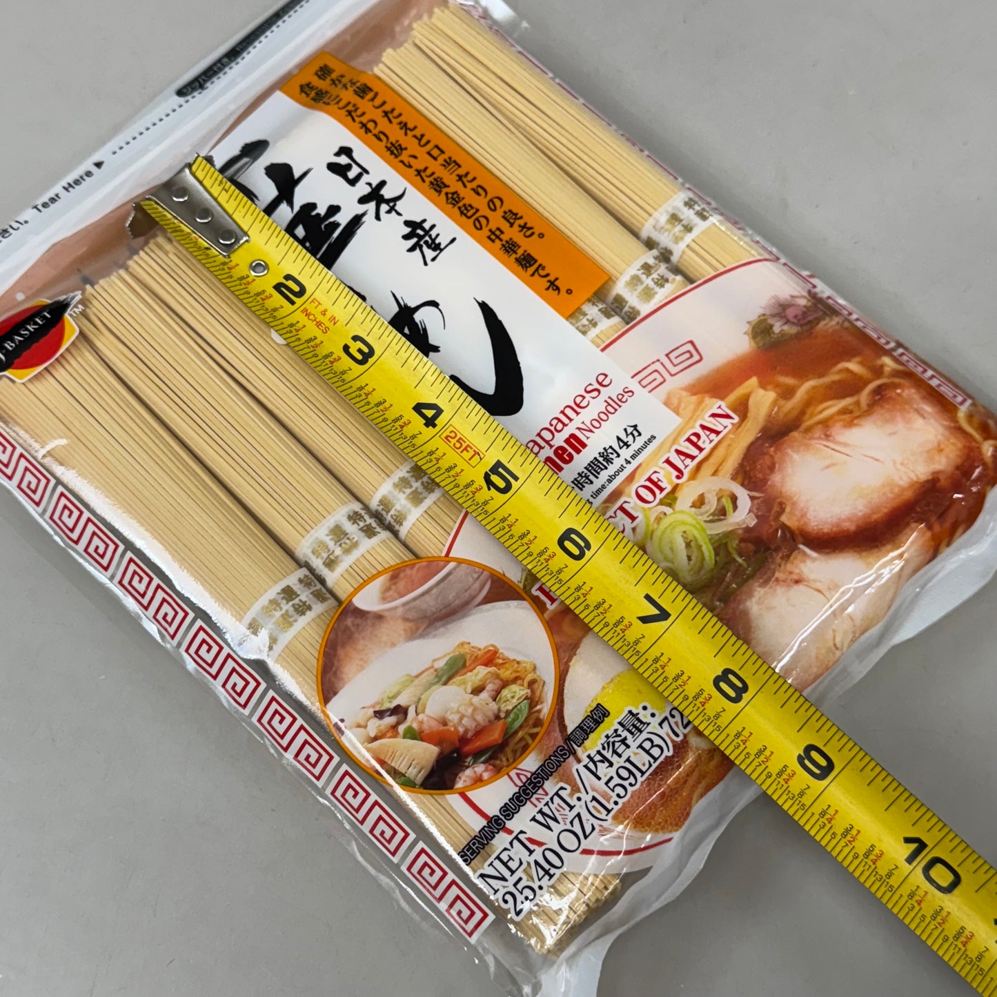 ZA@ J-BASKET (12 Pack, 1 Box) Japanese Ramen Noodles  25.4 Ounce per Package BB 10/25