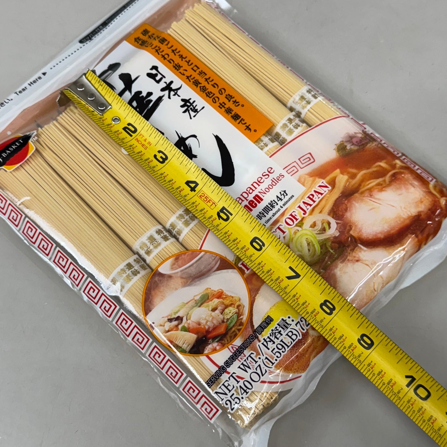 ZA@ J-BASKET (12 Pack, 1 Box) Japanese Ramen Noodles 25.4 Ounce per Package BB 10/25 B
