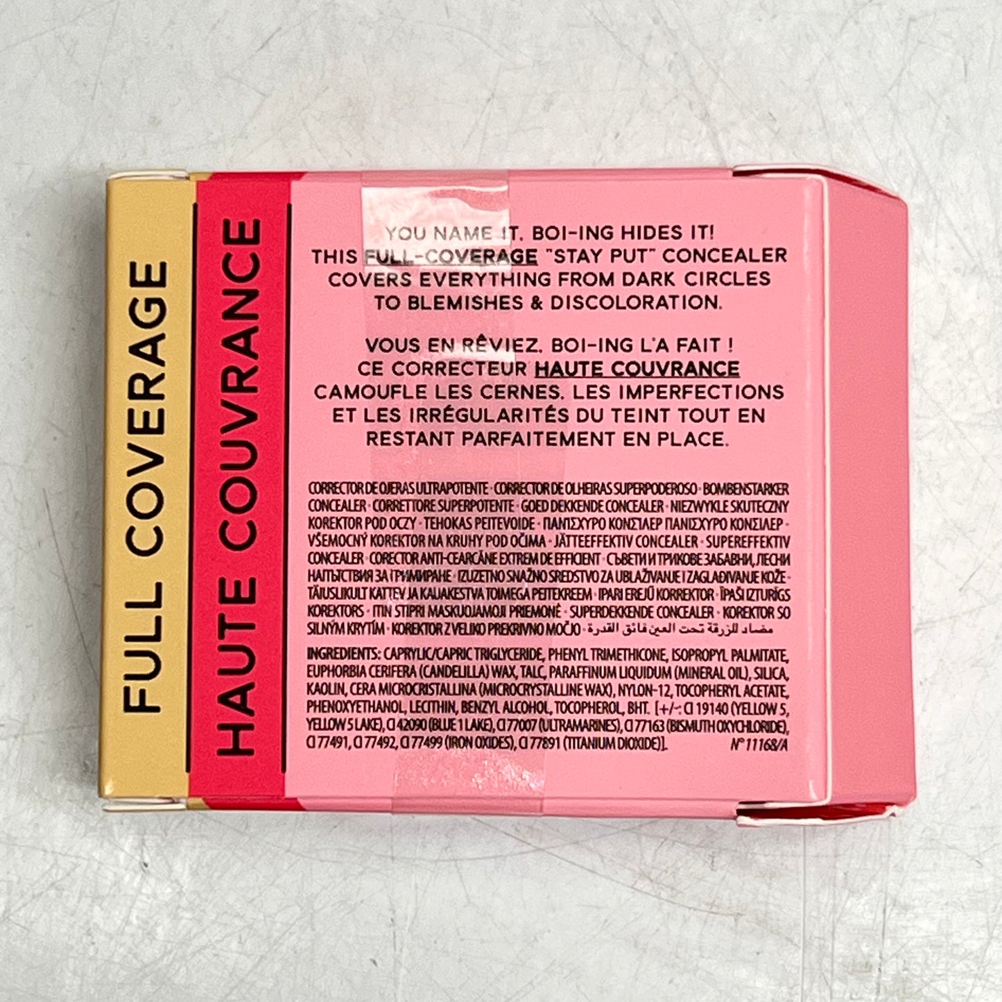 ZA@ BENEFIT (3 Pieces) Set 2 Boi-ing Industrial Strength Concealer No.2 & Brush BH46