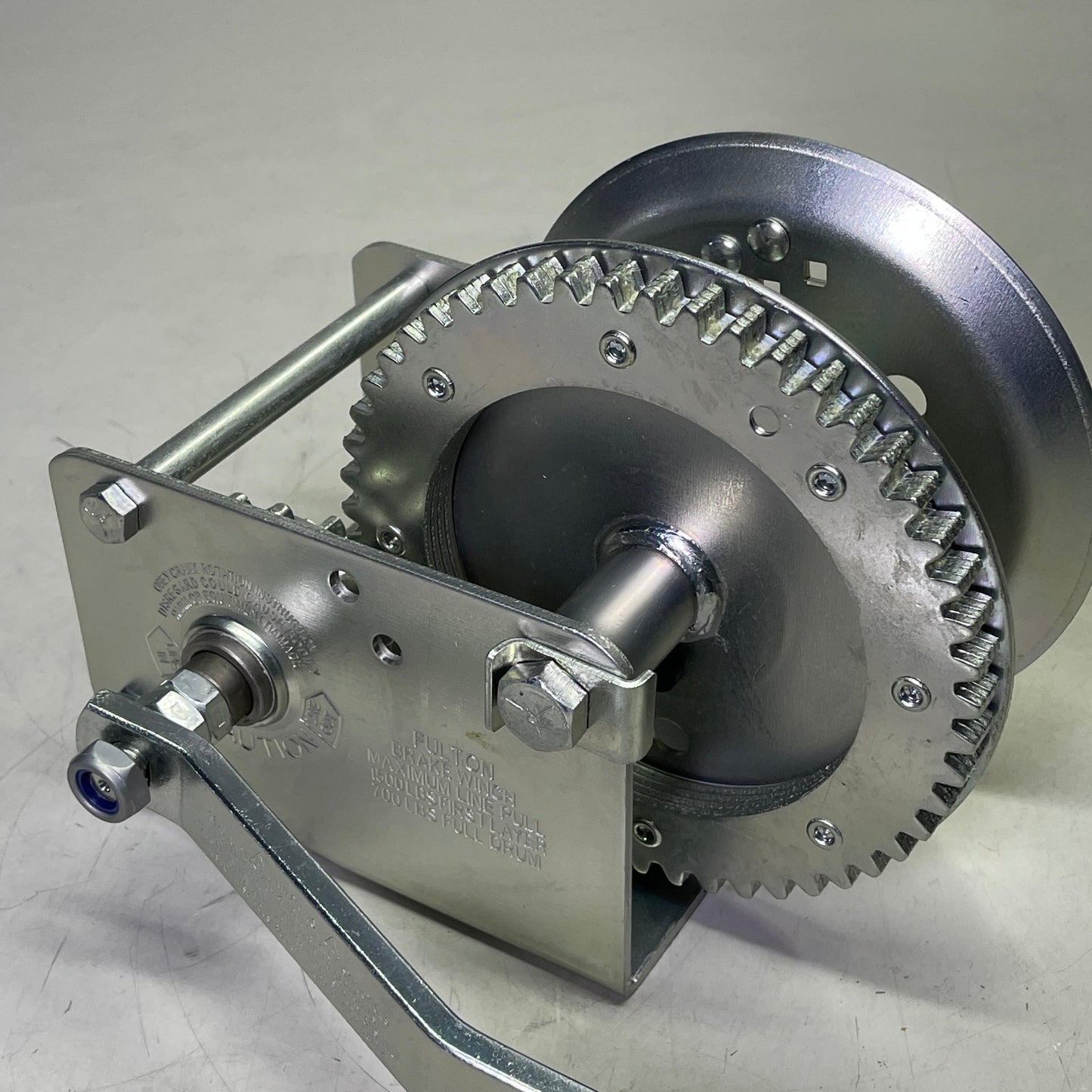 FULTON Automatic Brake Hand Winch, 1500-Lb. Load Capacity 143101