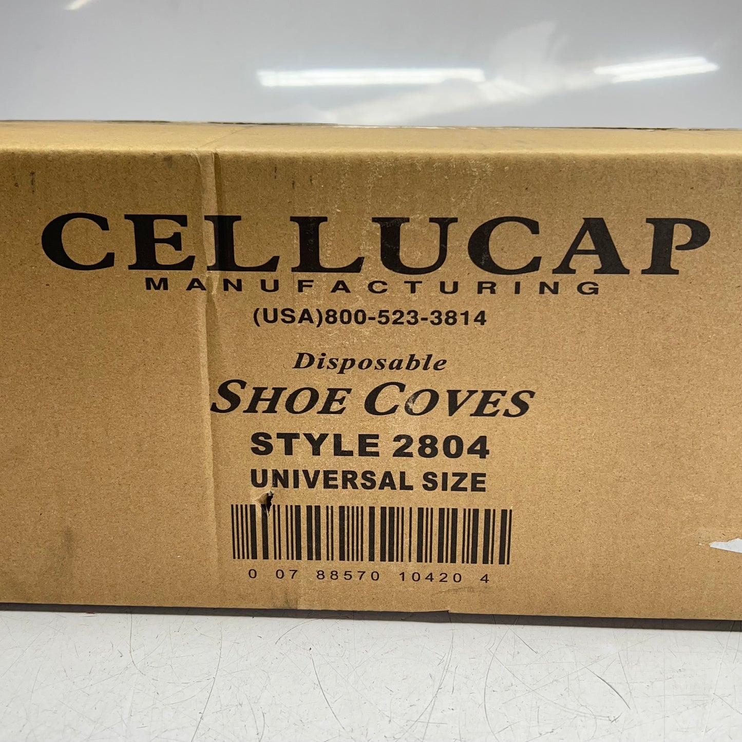 CELLUCAP (300 PACK) Disposable Shoe Covers One Size Blue 2804