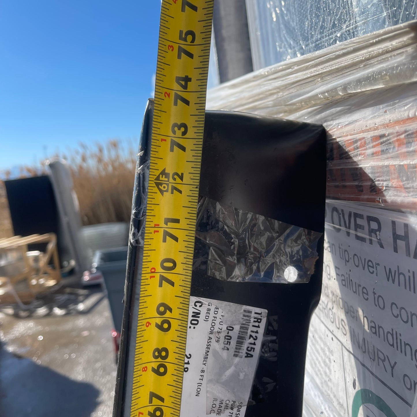 ZA@ Pallet of CLASSIC INDUSTRIES Truck Bed Floor Assembly for Ford F-series & Bronco 1973-79 TR11215A (AS-IS)