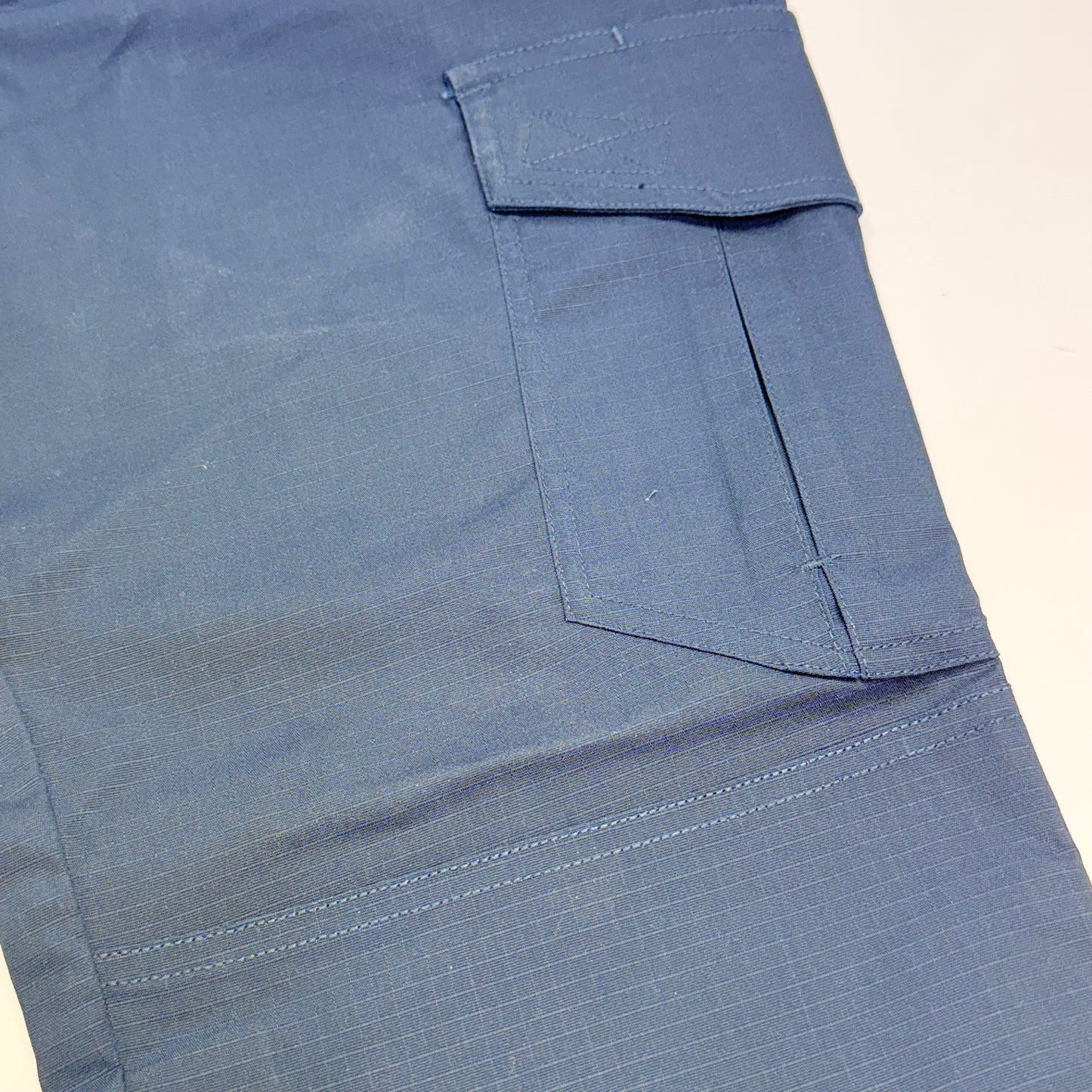 TACT SQUAD Tact Stretch Mini Ripstop Trouser Poly/Cotton Men's Sz 16 Dk Navy T7511