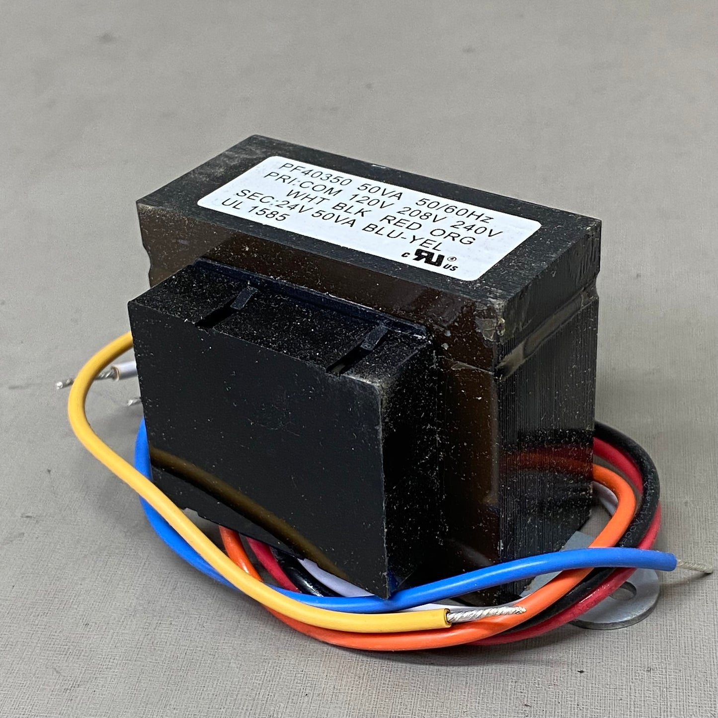 PACKARD Foot Mounted Transformer 120/208-240V Black PF40350 (Distressed Package)