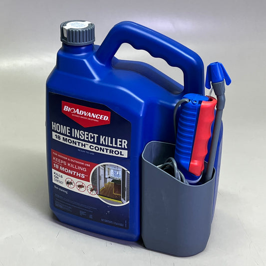 ZA@ BIOADVANCED Home Insect Killer 18 Month Control W/ Spray Nozzle 1.3 Gallon 61229V1