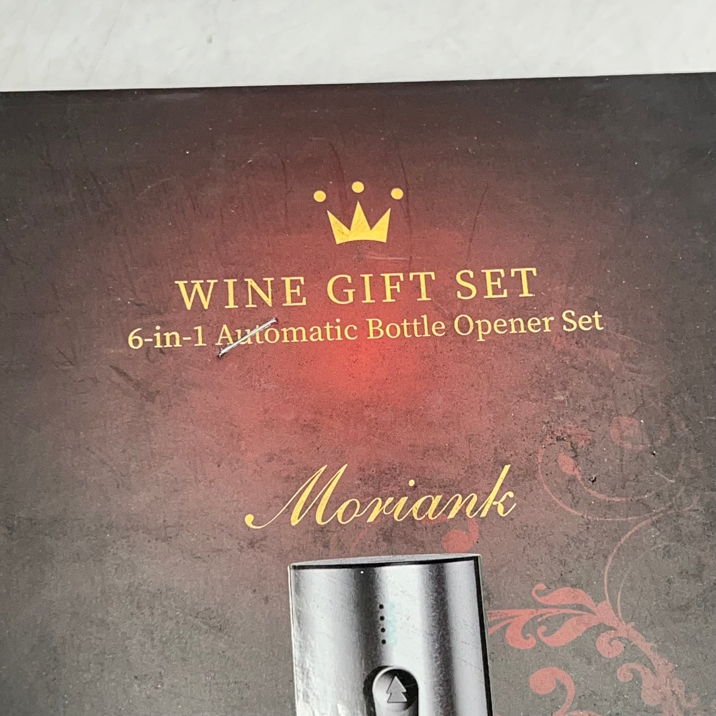 MORIANK 6-in-1 Automatic Bottle Opener Set  7.5"H Stainless Steel (New Other)