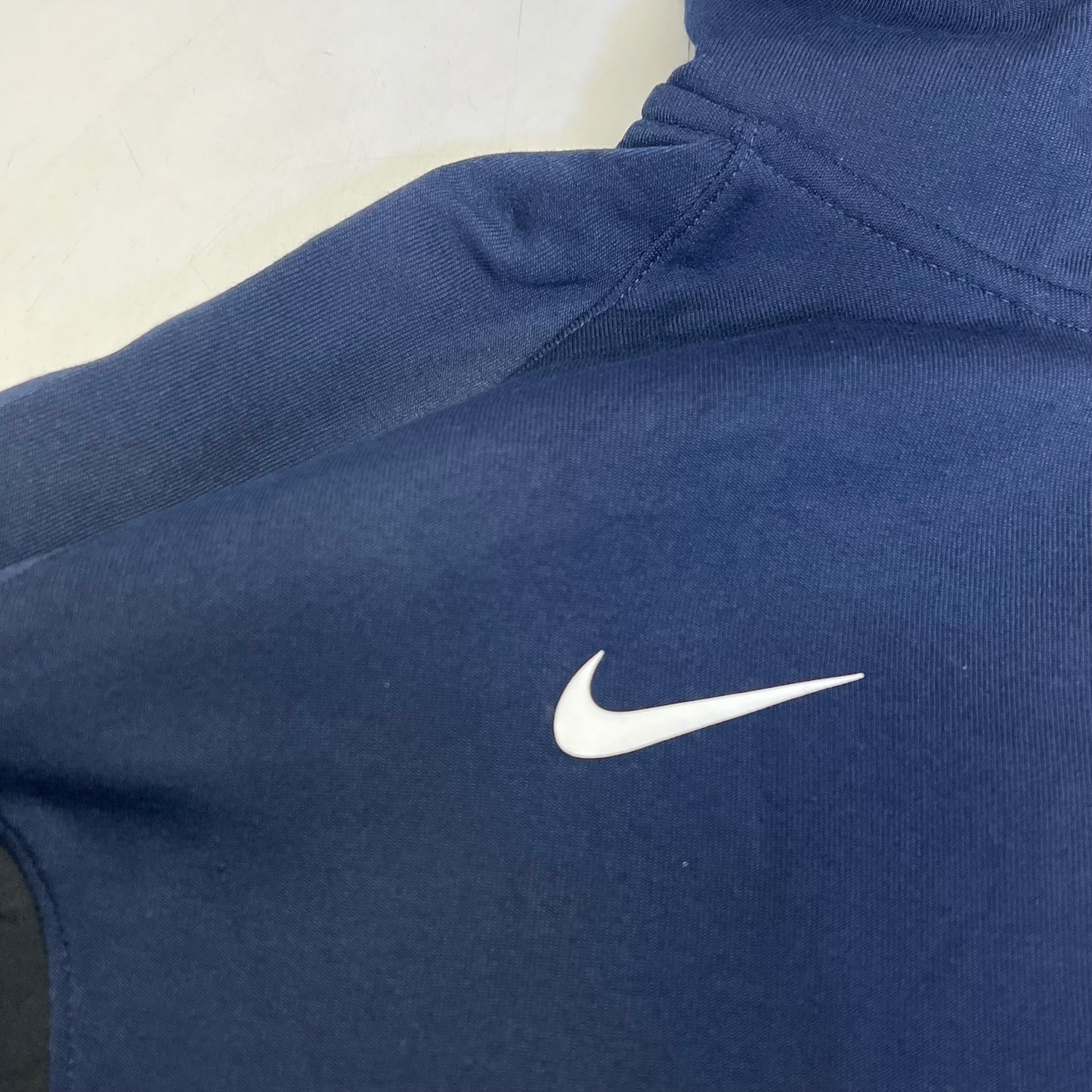 NIKE Dri-fit Showtime Full Zip Jacket Women's Sz L-Tall Navy Blue CQ0335-419