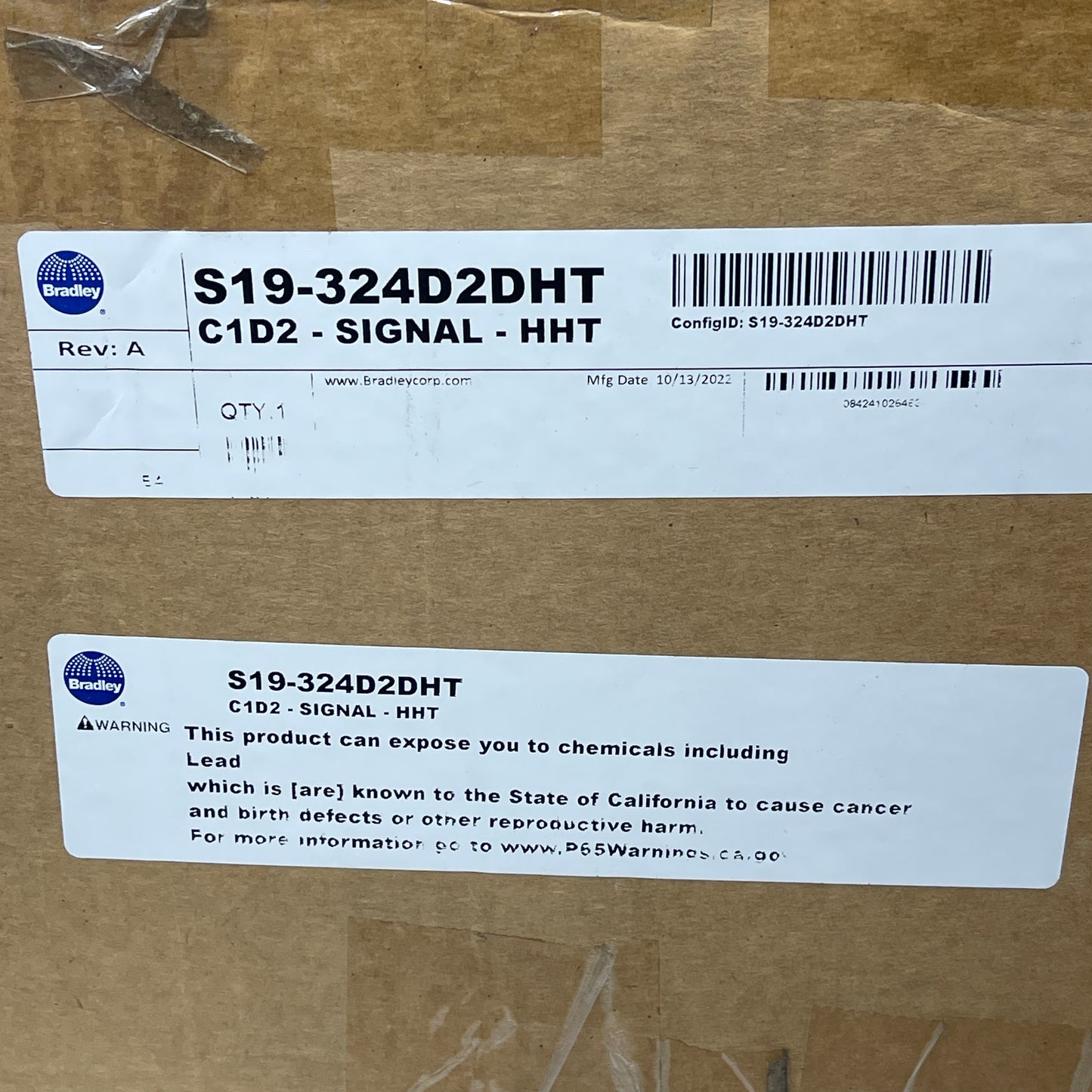 BRADLEY Emergency Signaling System Explosion Proof C1D2 - Signal - HHT S19-324D2DHT