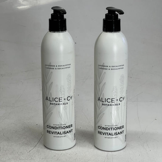 ALICE + CO (2 PACK) Botanicals Conditioner Revitalisant 12 Fl. Oz.